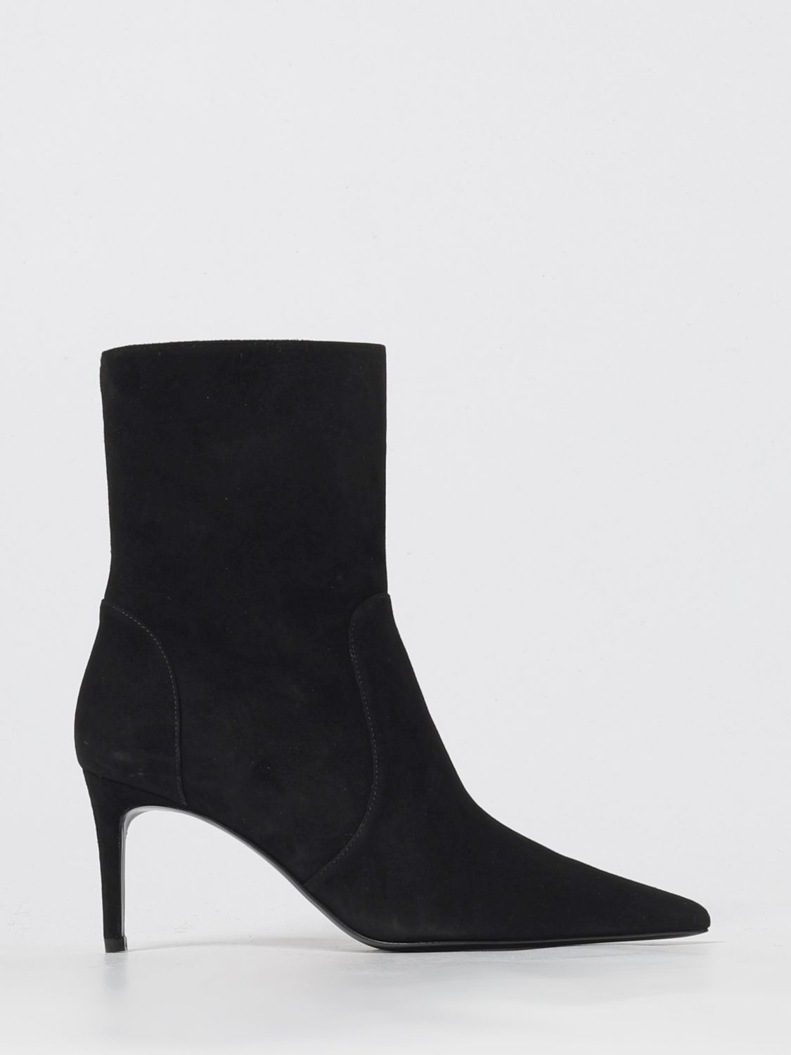 Stuart Weitzman Flat Ankle Boot  Woman Color Black In Multi