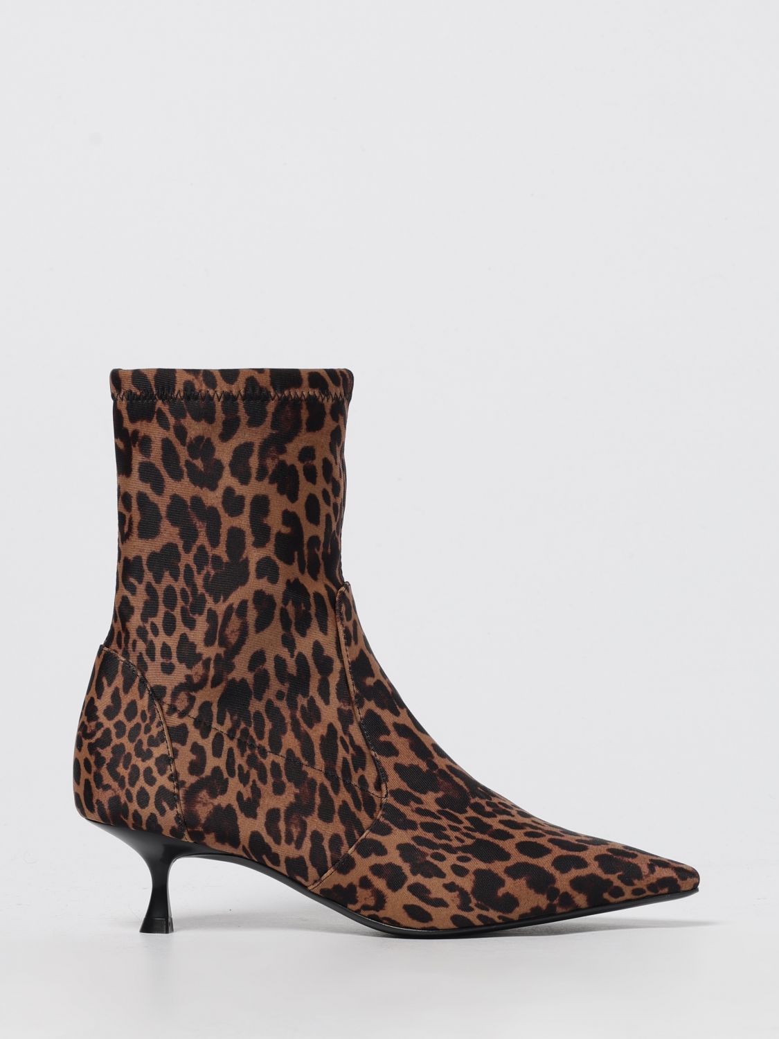 Stuart Weitzman Flat Ankle Boot  Woman Color Brown