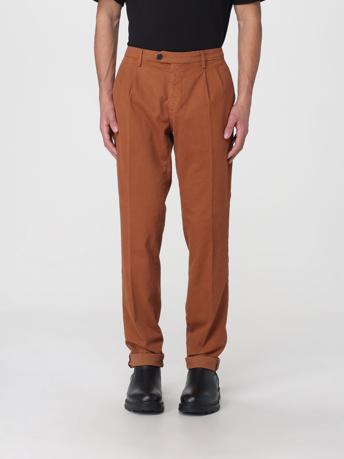 Mason's Pants  Men Color Camel In Brown