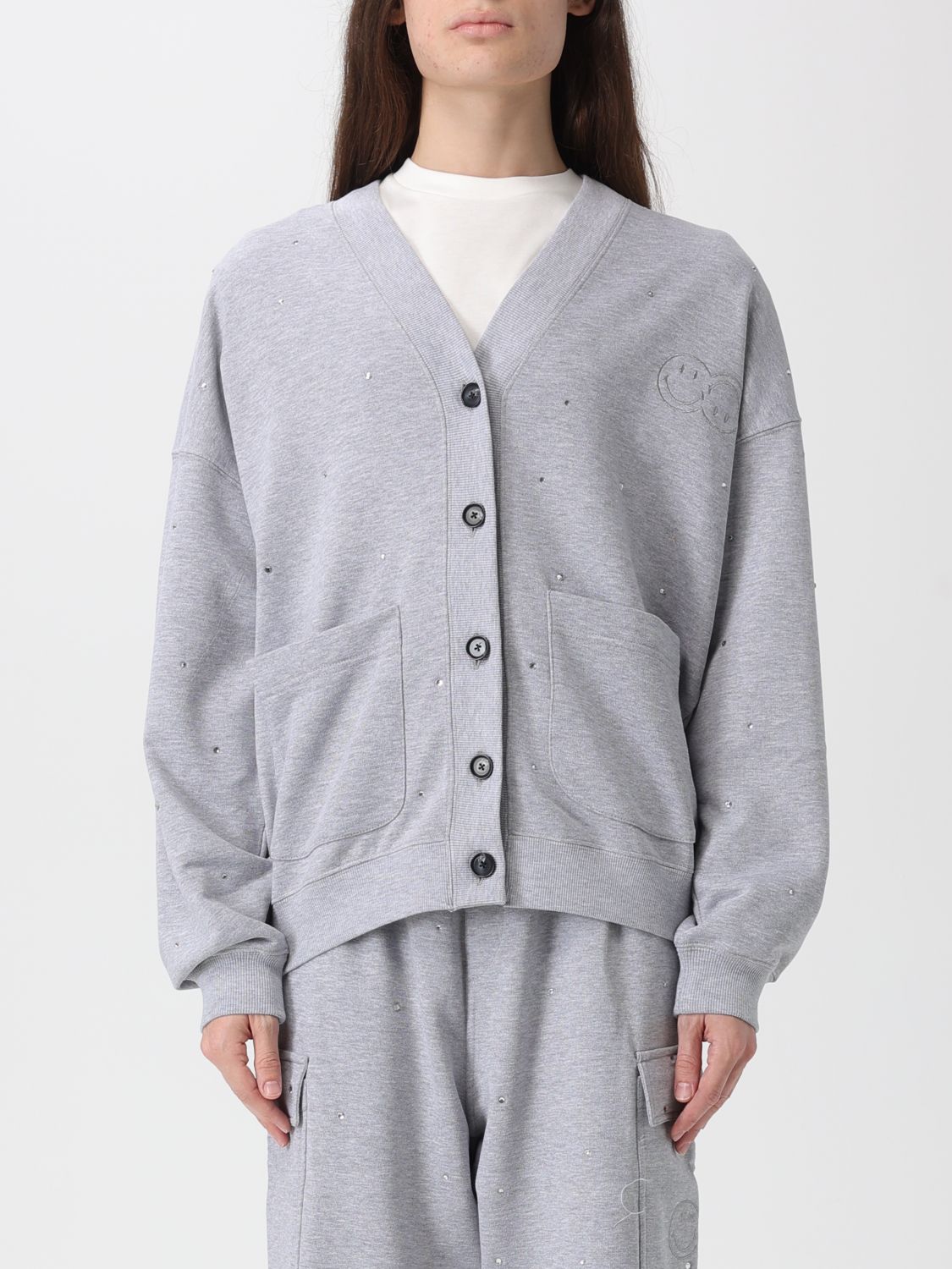 Joshua Sanders Cardigan  Woman Color Grey In Gray