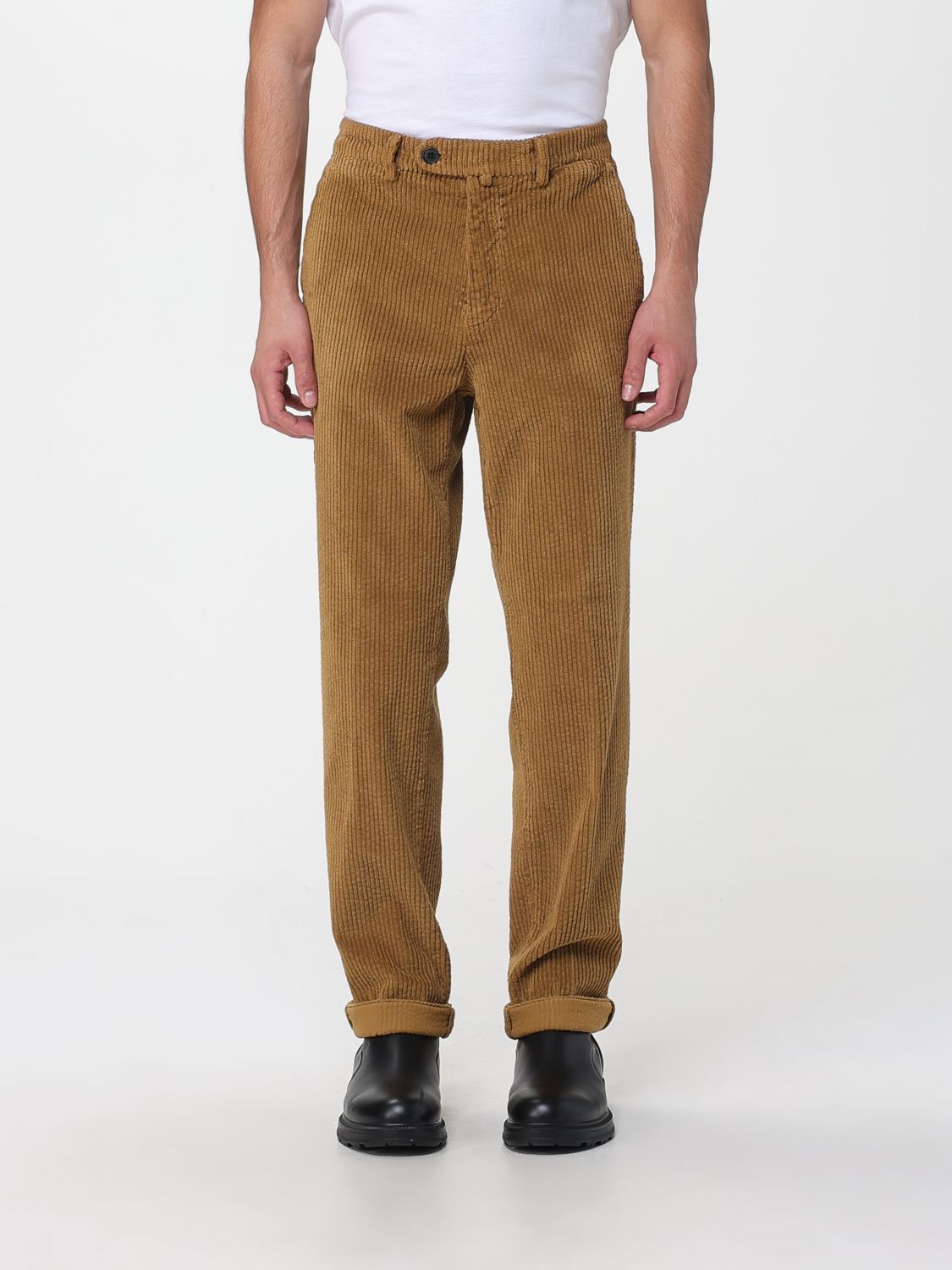 Mason's Pants Men Color Camel In Brown