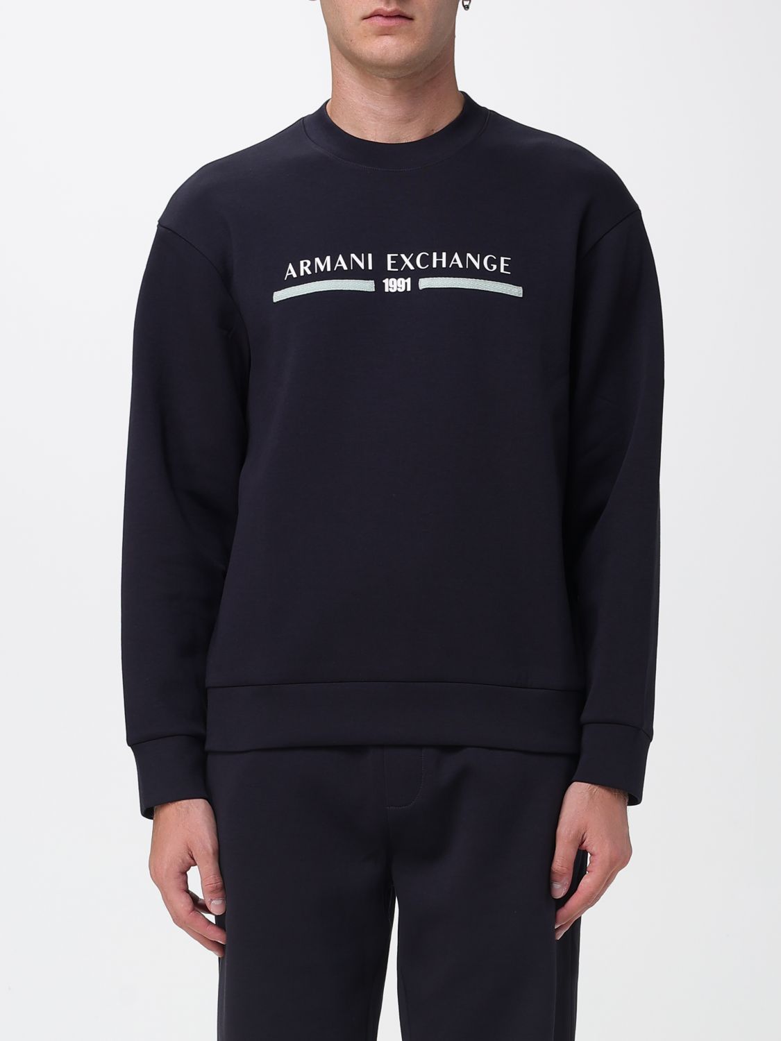 Armani Exchange Ανδρών Navy Sweatshirt Men Color