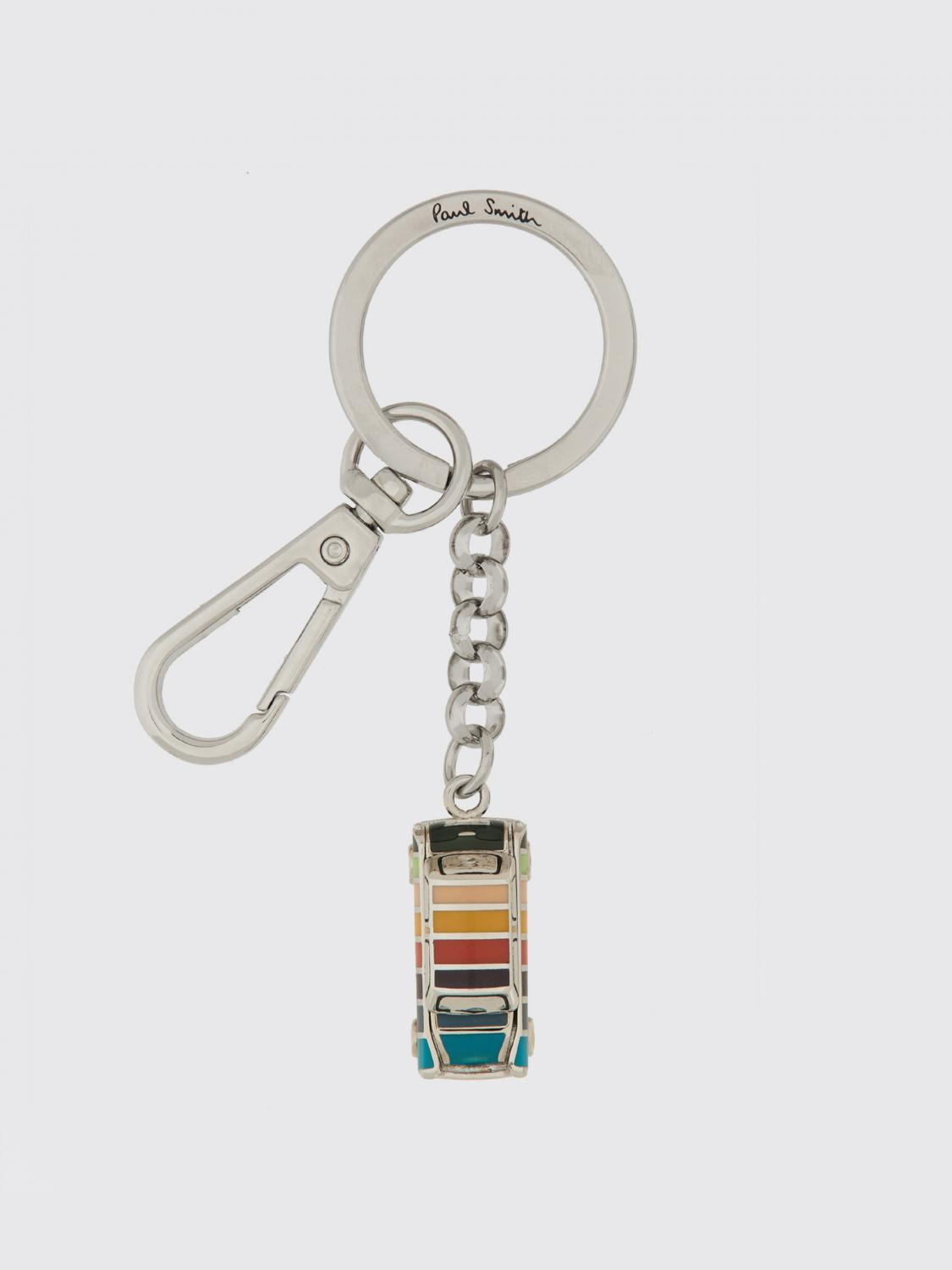 Paul Smith Keychain Mini In Gray