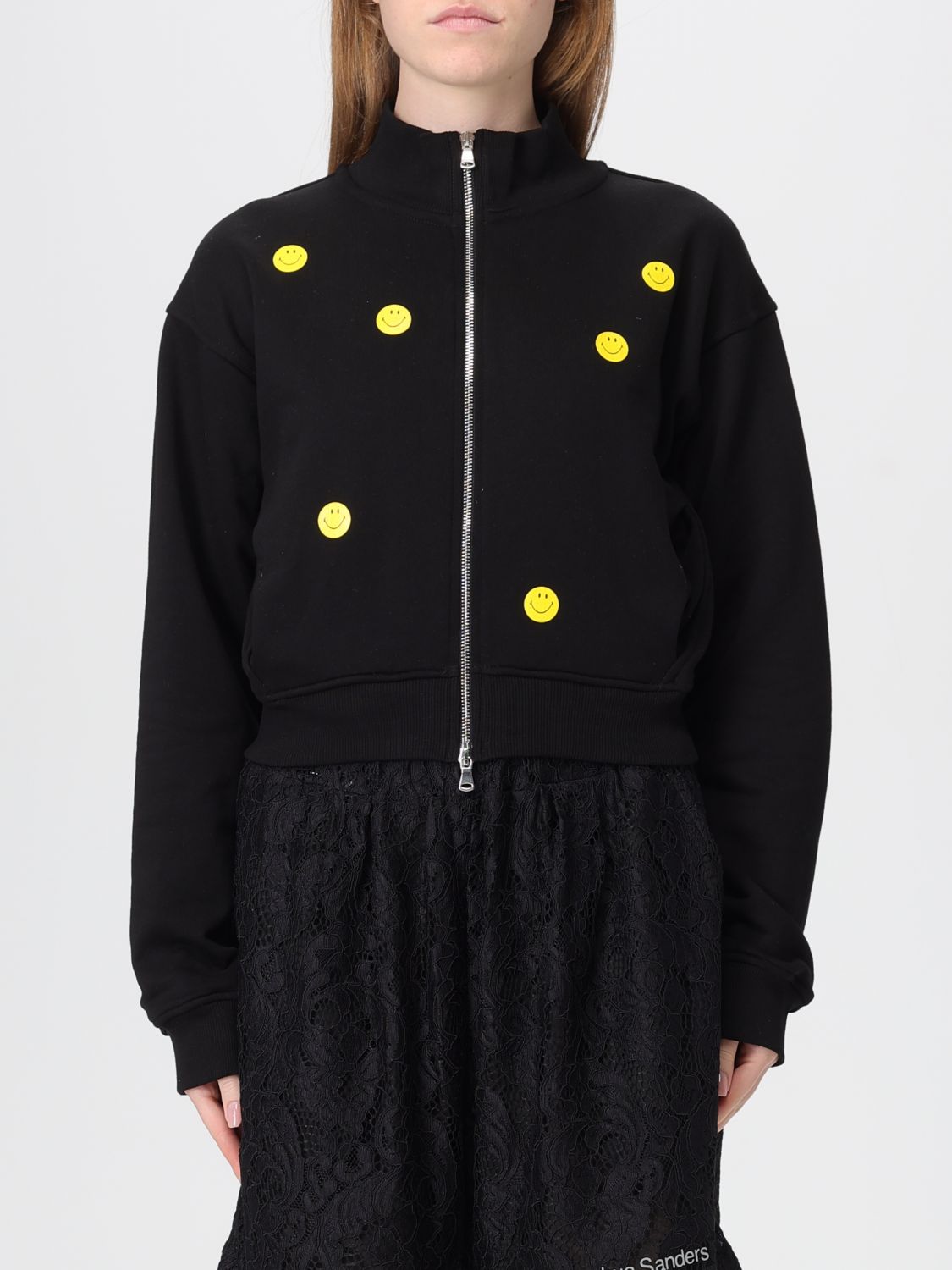 Joshua Sanders Jacket Woman Color Black In Black