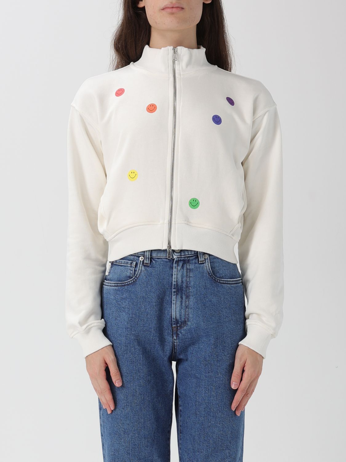Joshua Sanders Jacket Woman Color Yellow Cream In Yellow