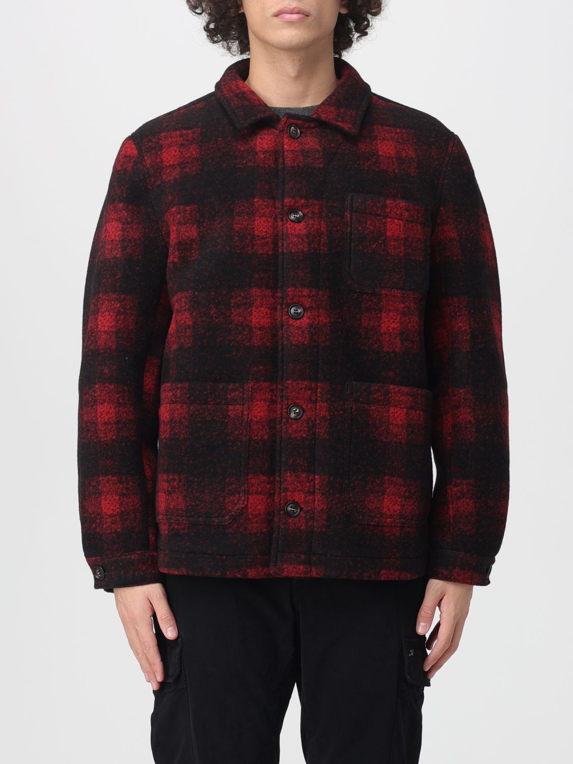 外套 MASON'S 男士 颜色 红色