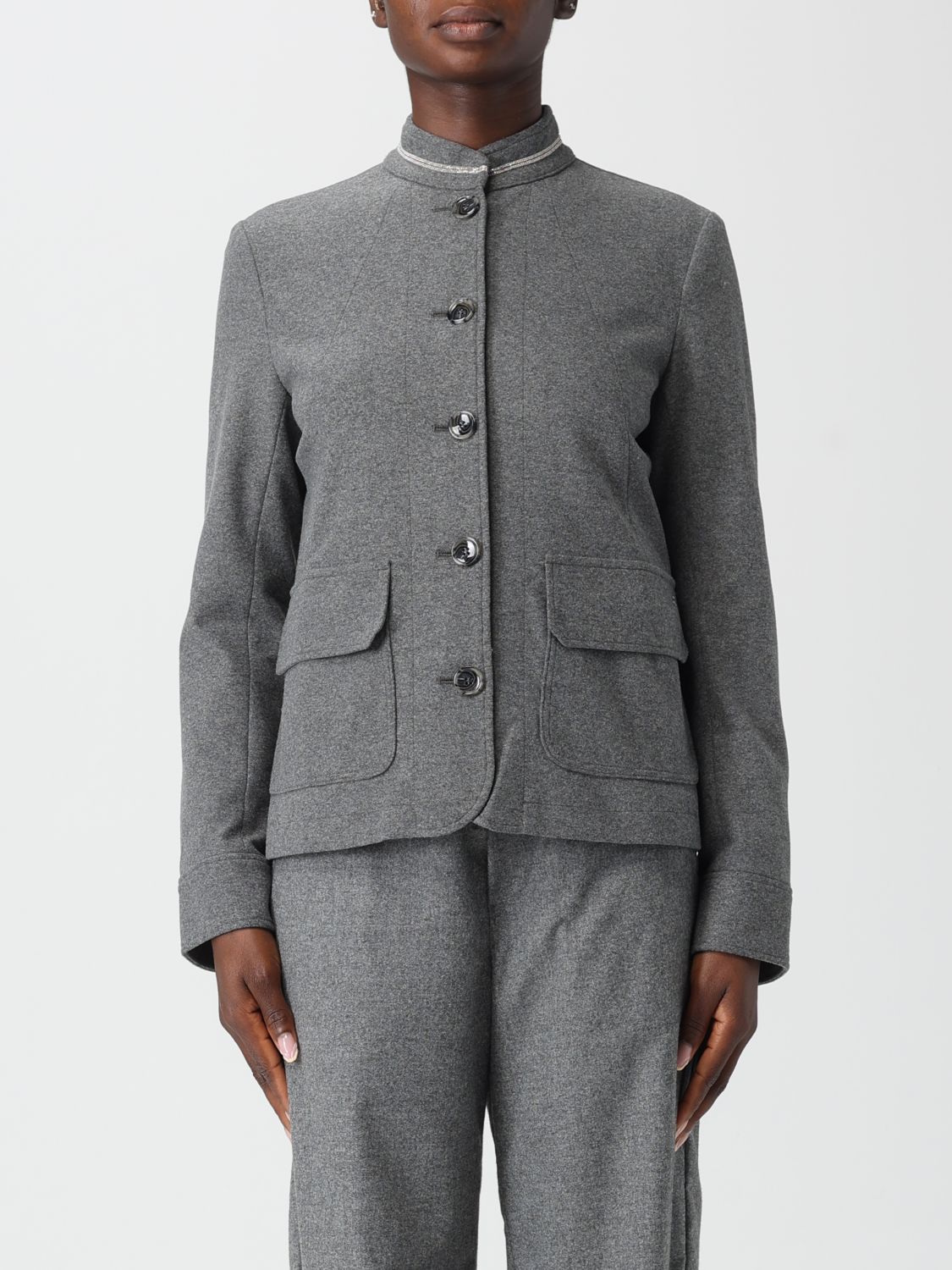 Mason's Blazer Woman Color Grey In Gray