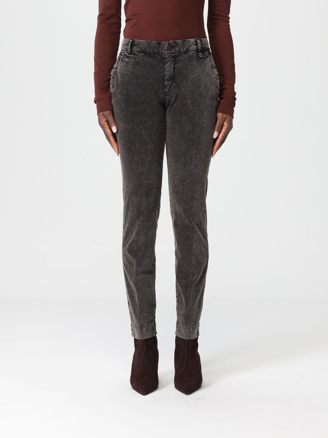 Mason's Pants  Woman Color Black In Multi