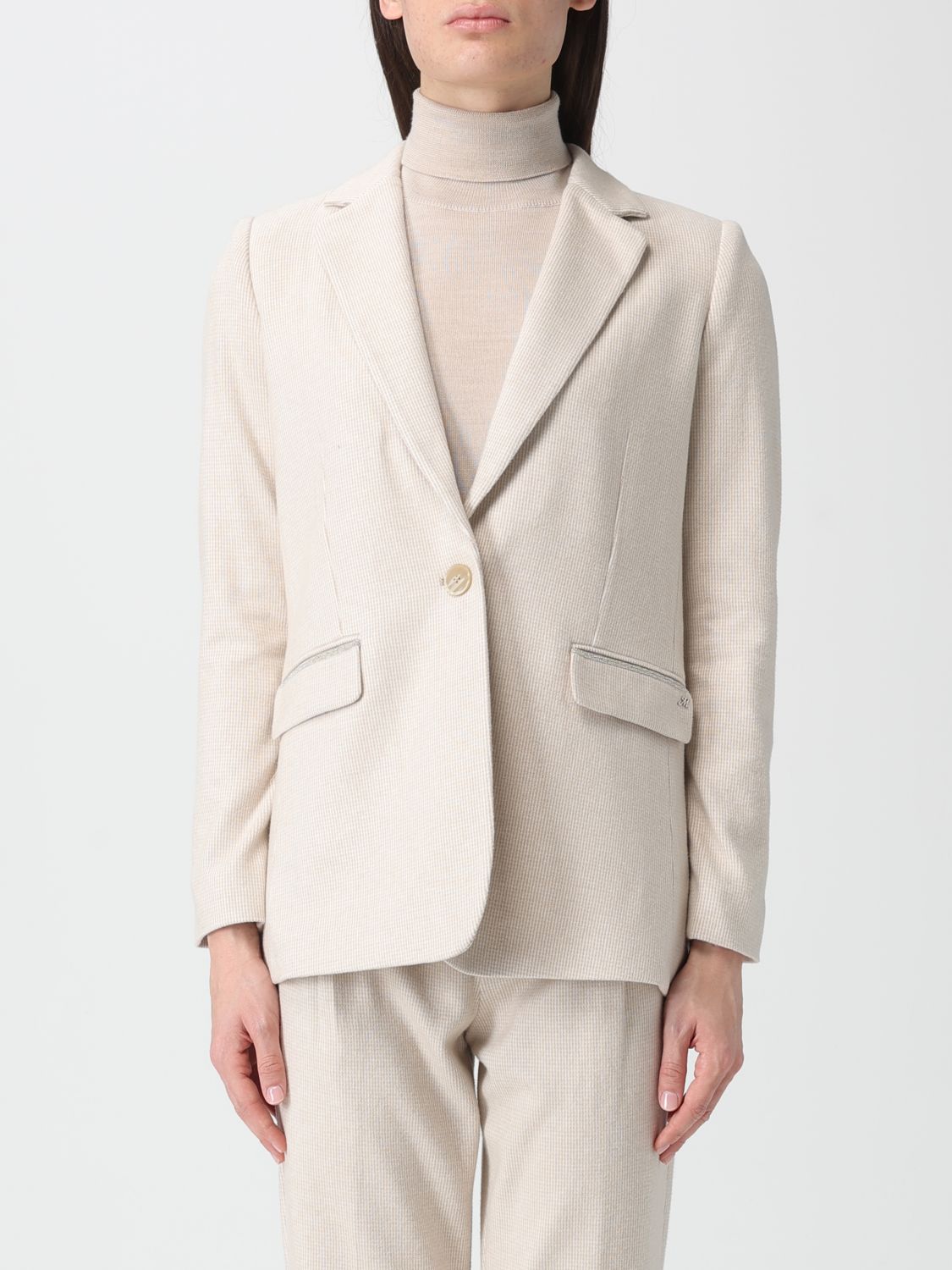 Mason's Blazer Woman Color Natural In Multi