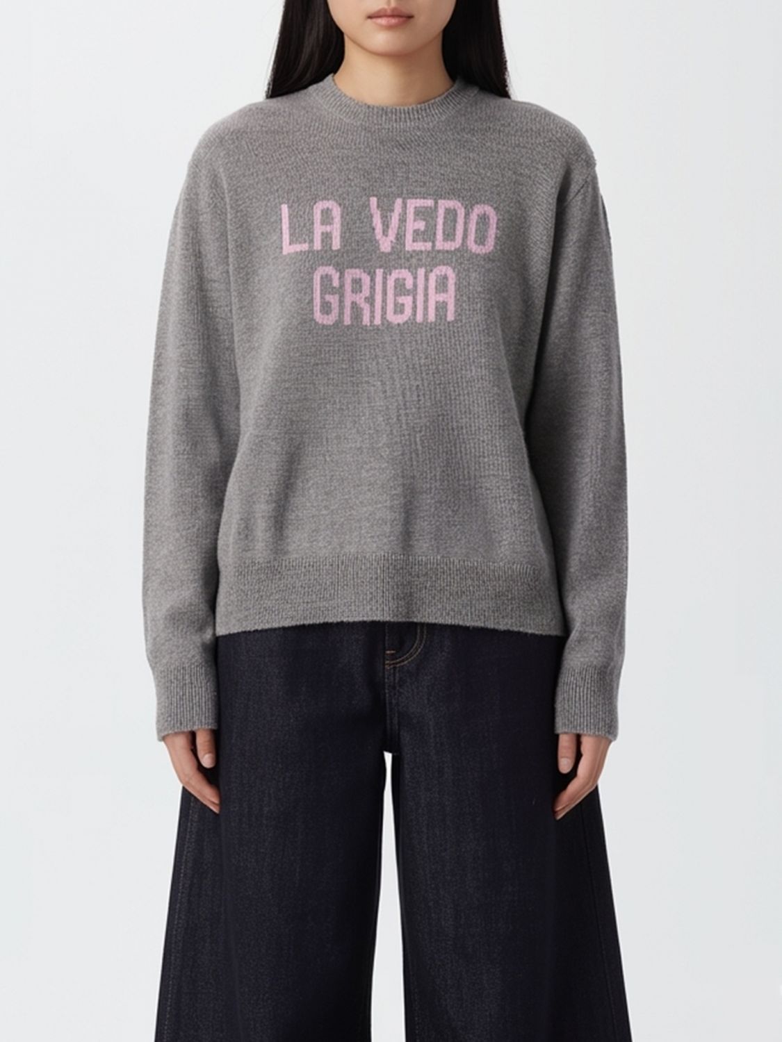 Mc2 Saint Barth Sweater Woman Color Grey In Gray