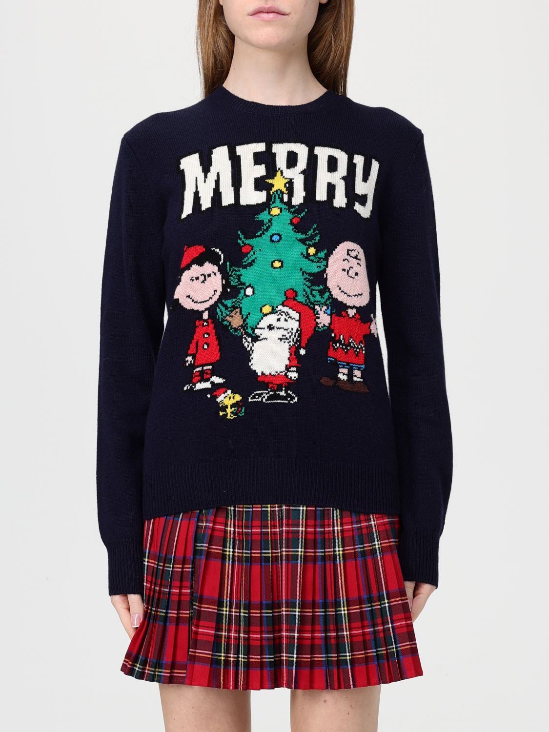 Mc2 Saint Barth Sweater  Woman Color Fa05 In Black