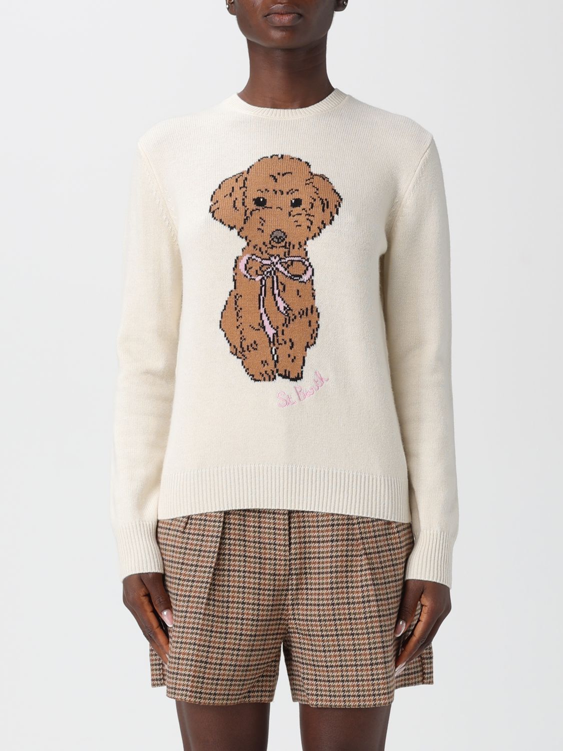 Mc2 Saint Barth Sweater  Woman Color Fa02 In Red