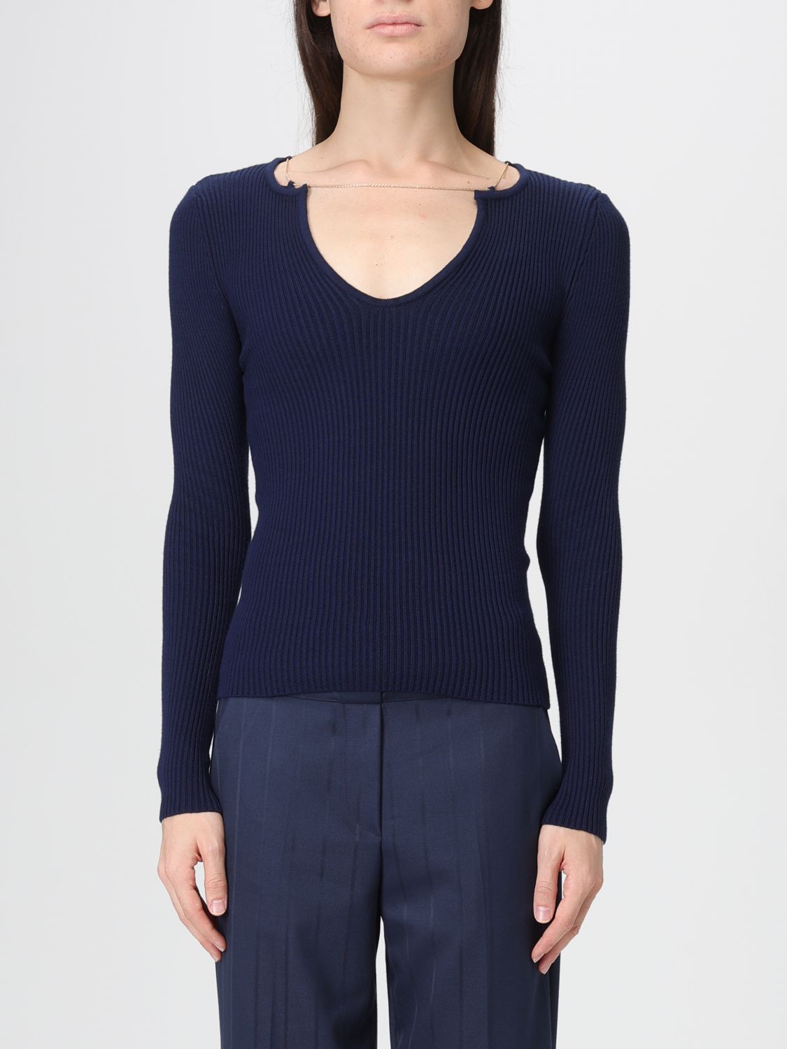 Simona Corsellini Sweater Woman color Blue