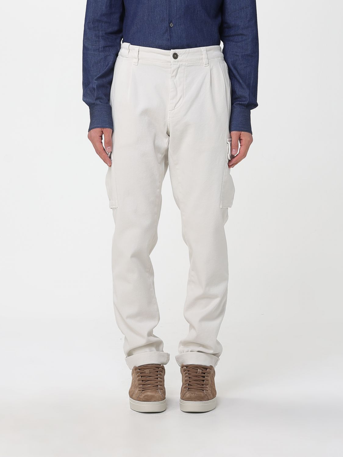 MASON'S Hose Herren Farbe Weiß