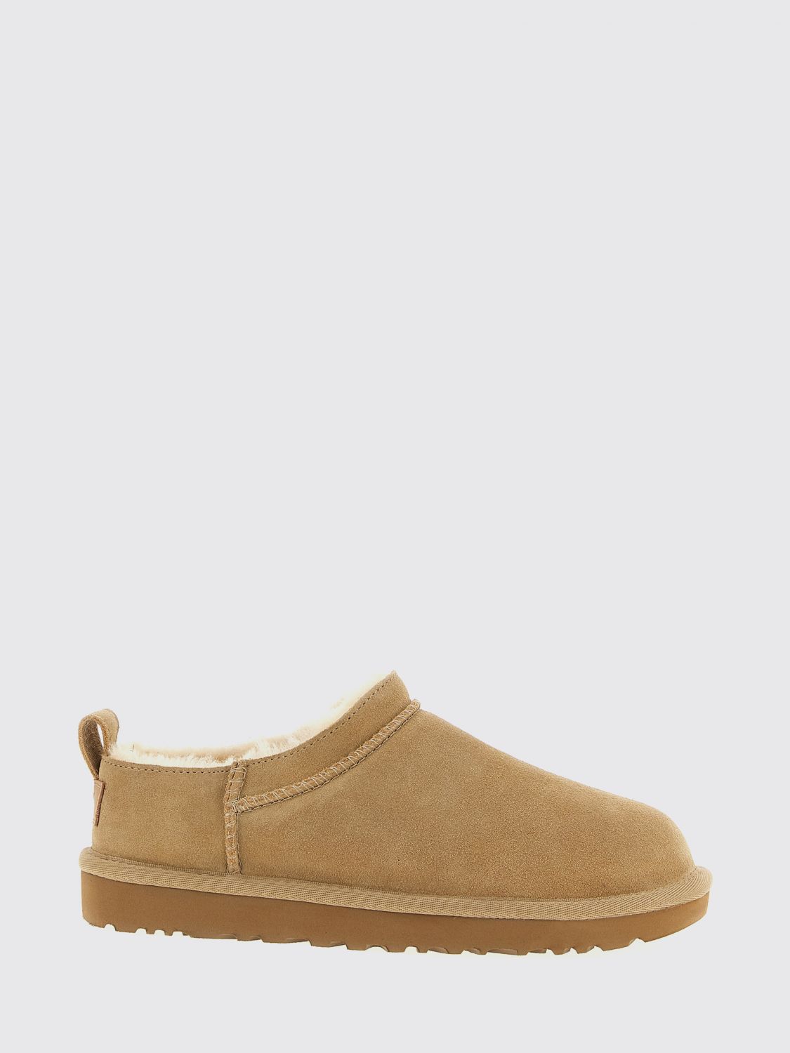 Ugg Flat Ankle Boot  Woman Color Beige In Brown