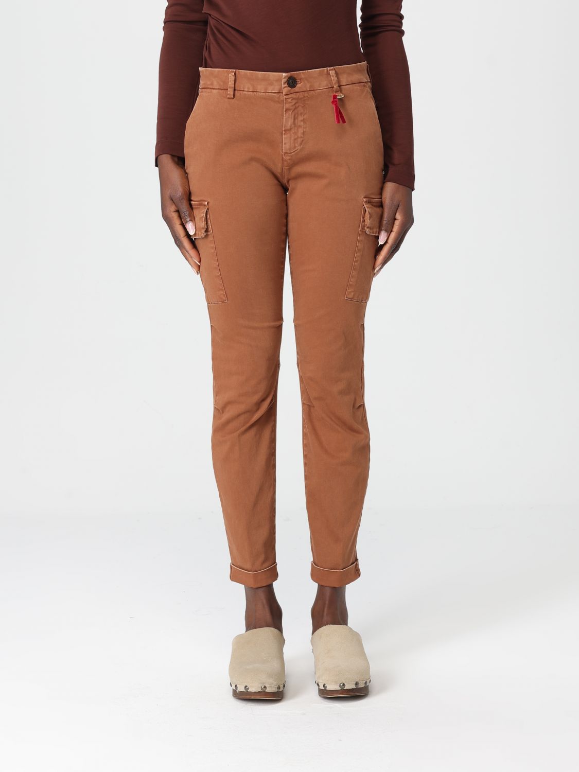 Mason's Pants  Woman Color Brick Red In Brown