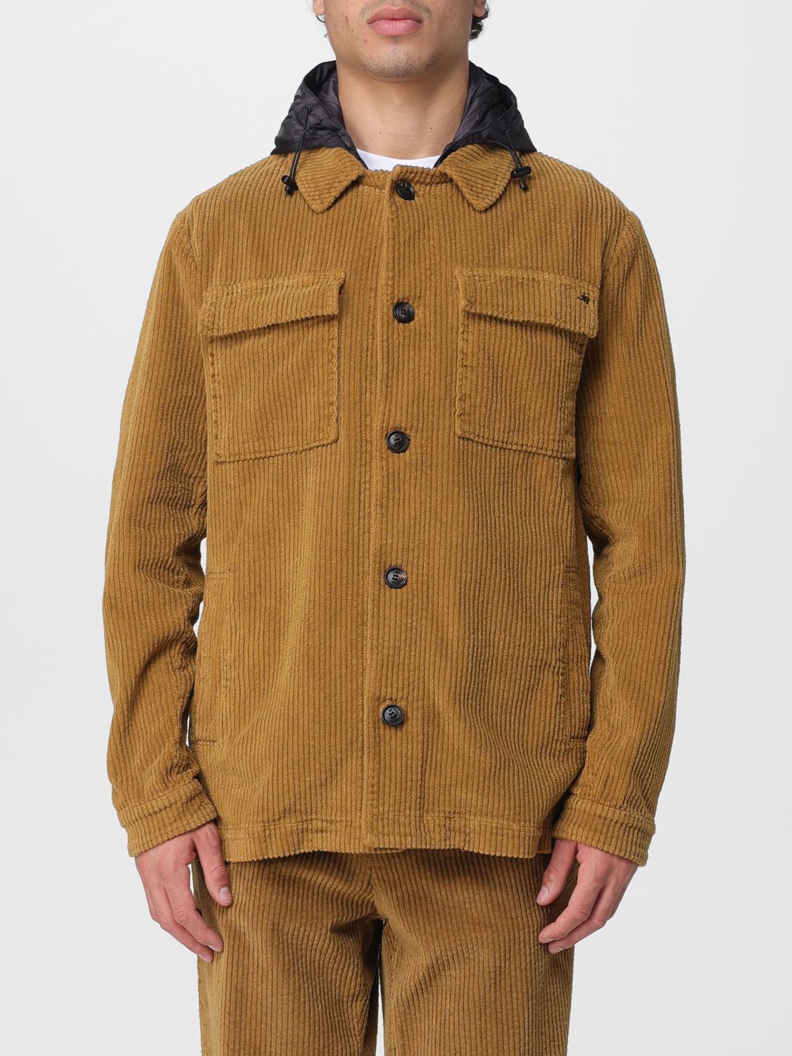 Mason's Jacket Men Color Brown In Brown