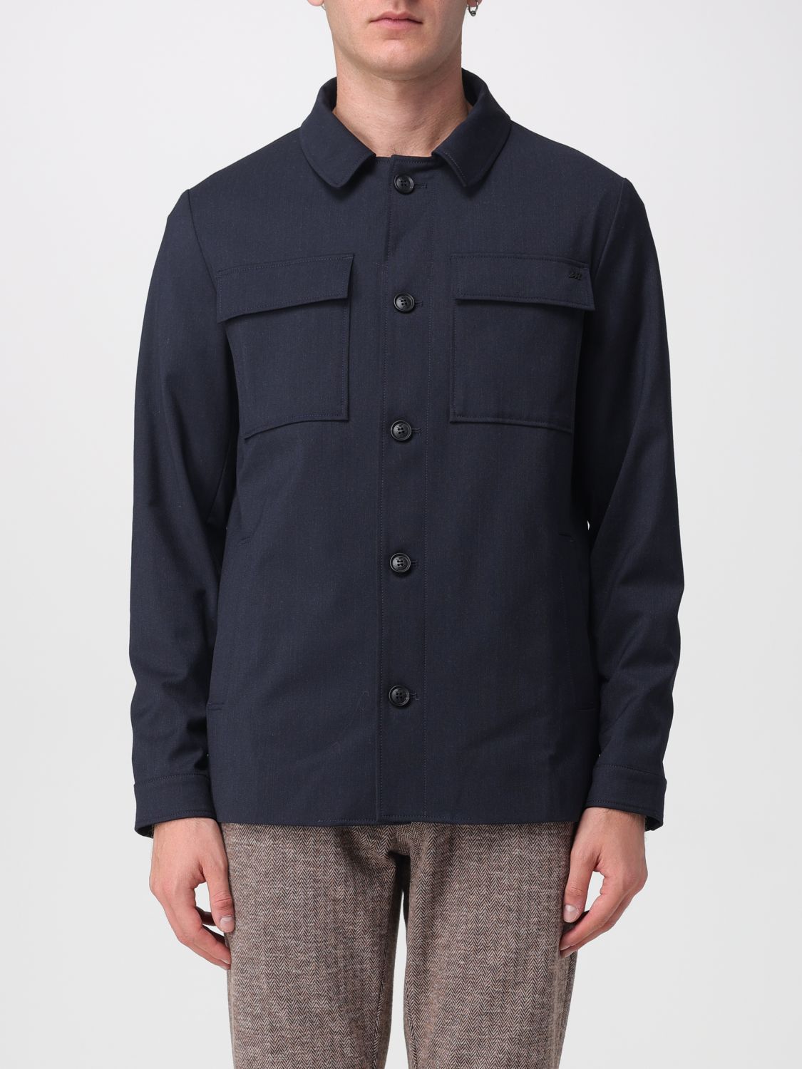 Mason's Jacket  Men Color Navy In Blue