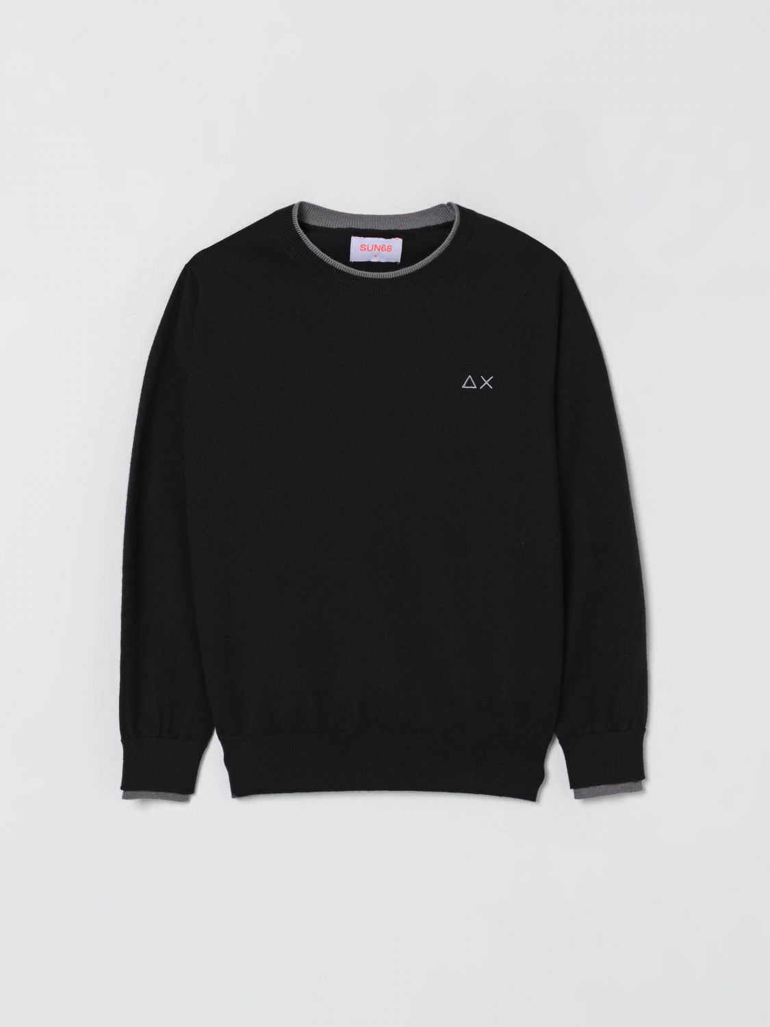 Sun 68 Sweater Sun68 Kids Color Black In Black