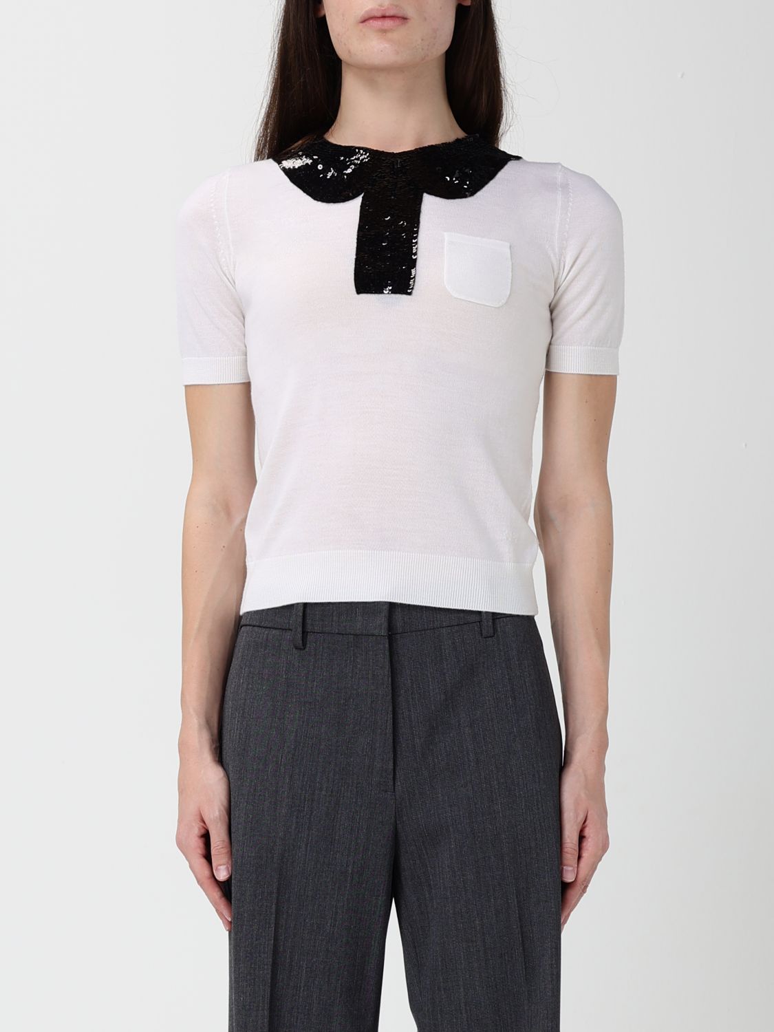 N°21 Sweater N° 21 Woman Color White In White