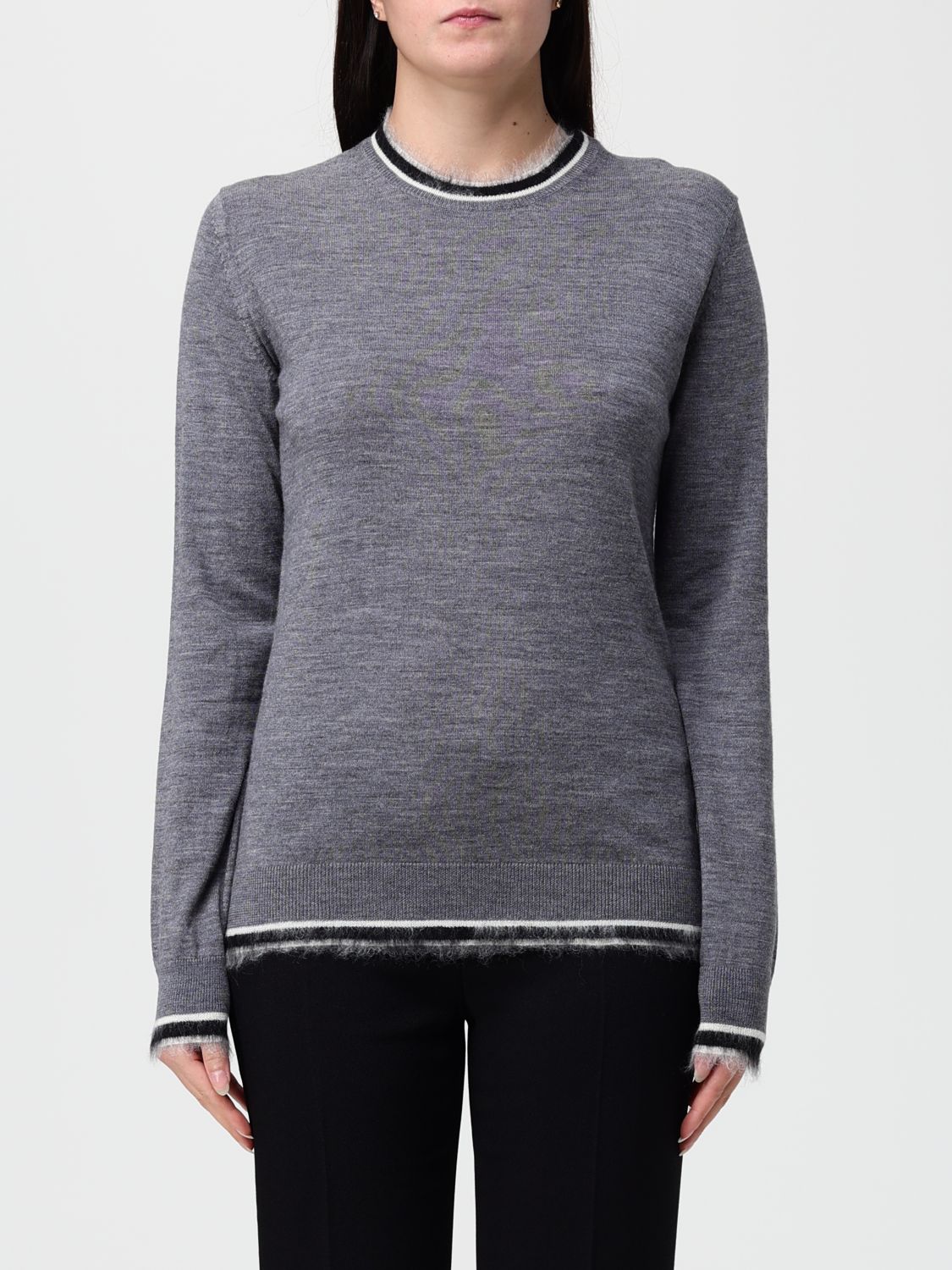 N°21 Sweater N° 21 Woman Color Grey In Gray