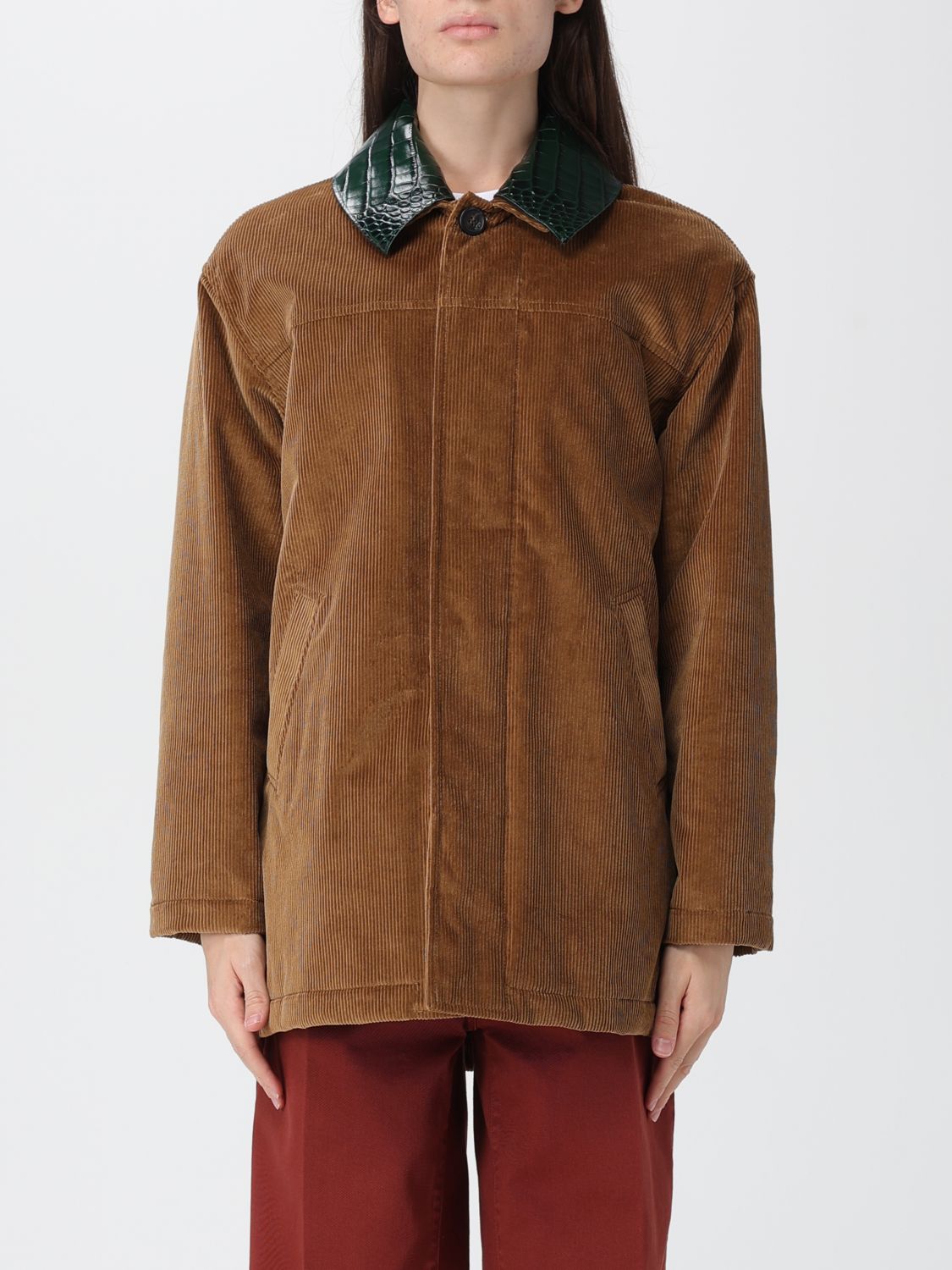 N°21 Coat N° 21 Woman Color Brown In Brown