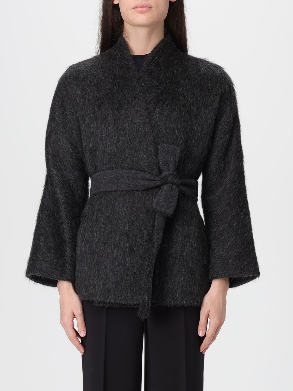 Max Mara Jacket Woman Studio In Black