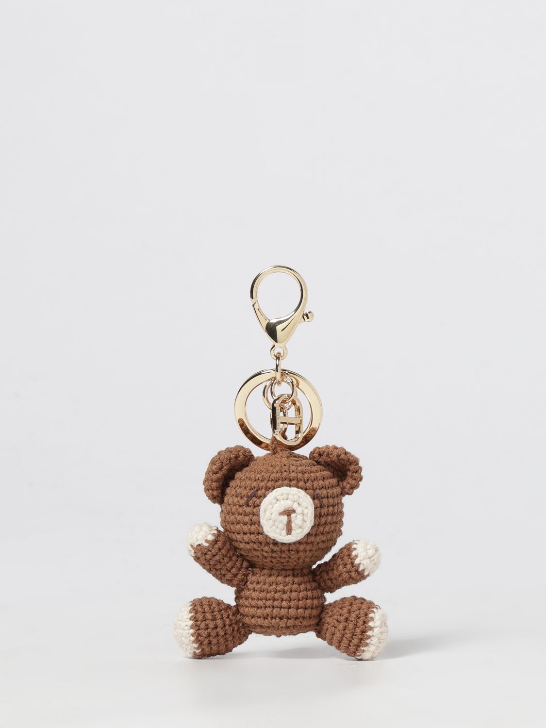 Twinset Key Chain  Woman Color Brown