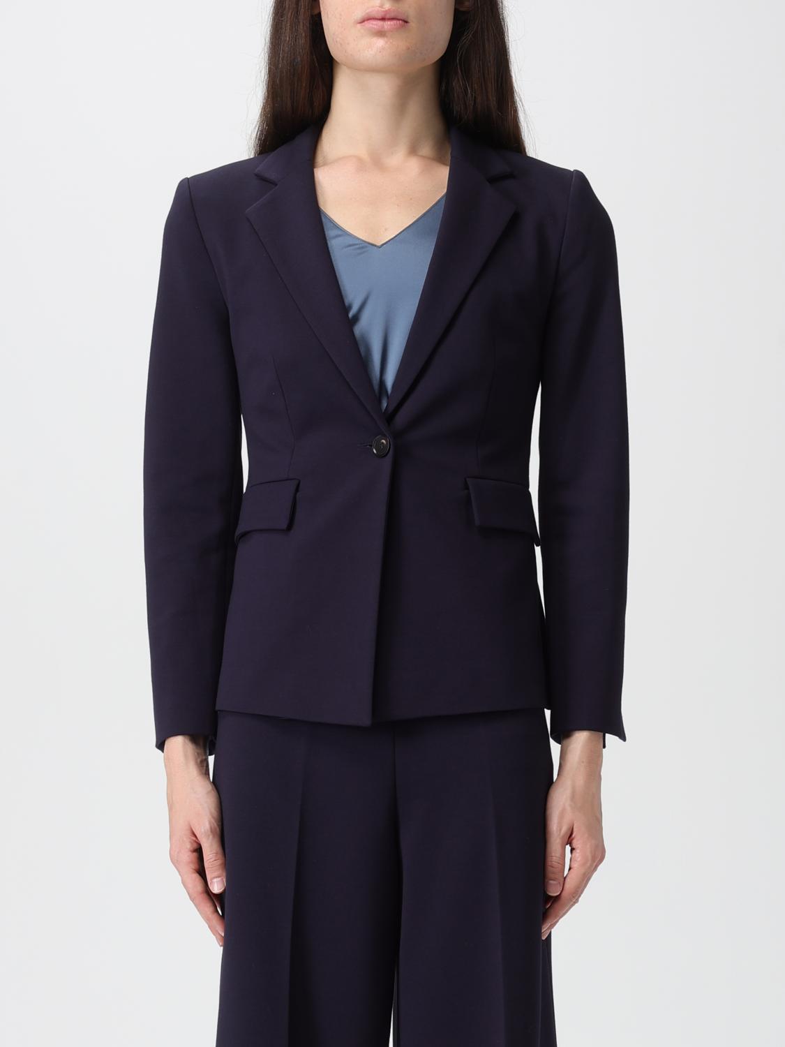Liviana Conti Blazer Woman Color Blue In Blue