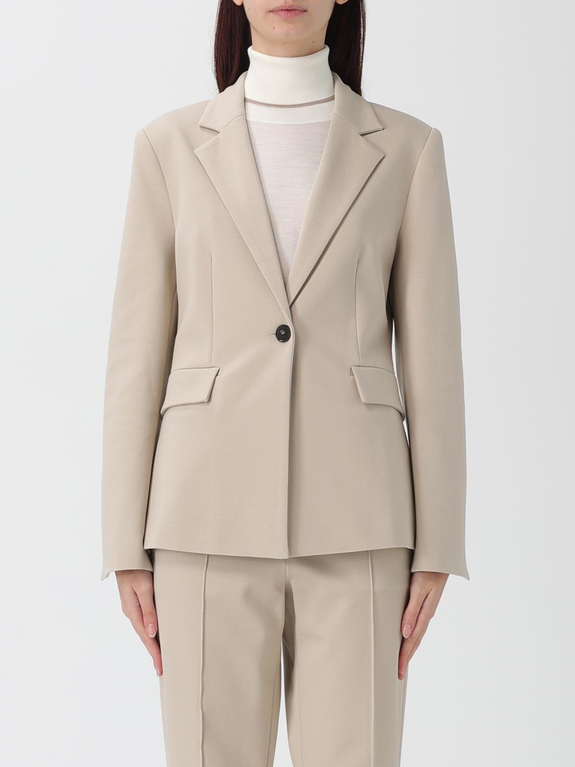 Liviana Conti Blazer  Woman Color Beige In Neutral