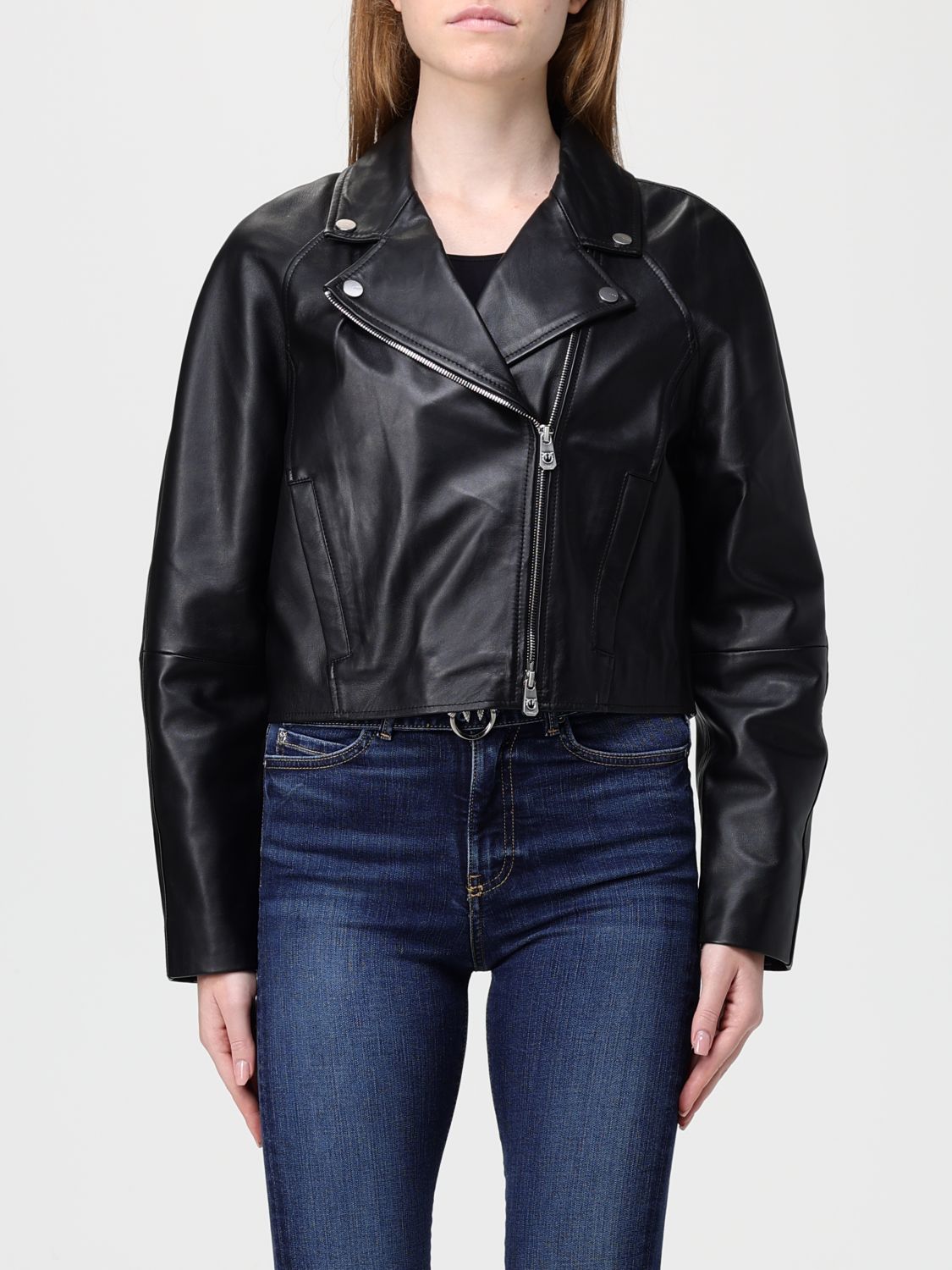 Pinko Blazer  Woman Color Black In Black