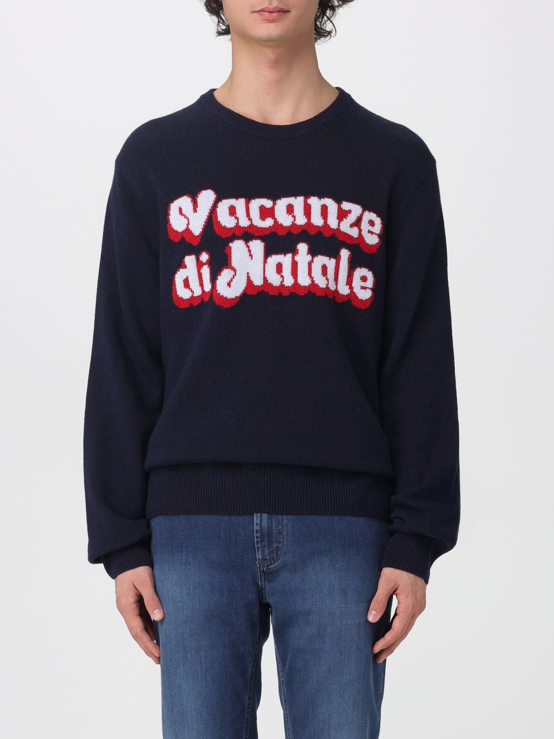 Mc2 Saint Barth Sweater Men Color Navy In Blue