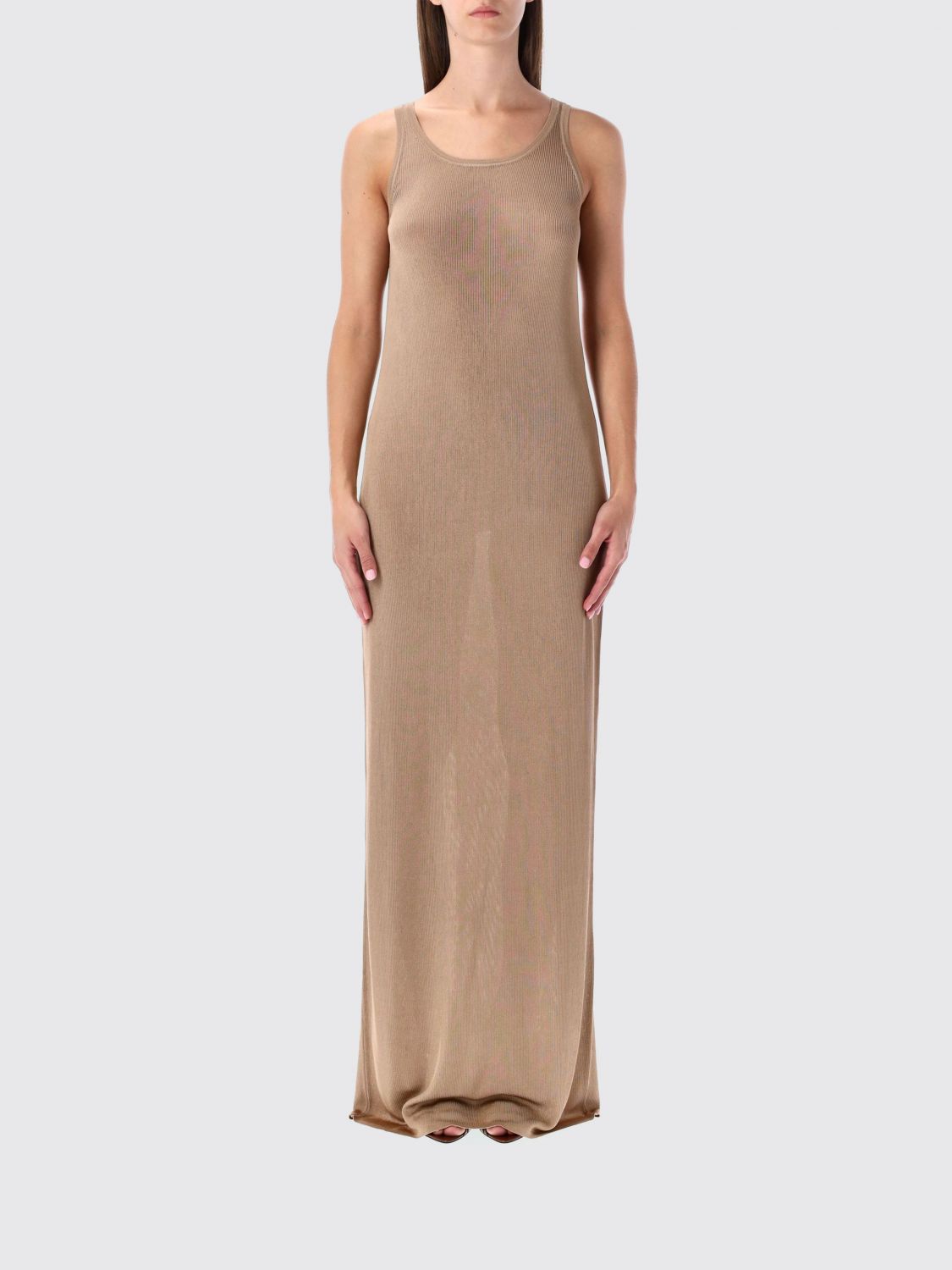 SAINT LAURENT Abito lungo in maglia