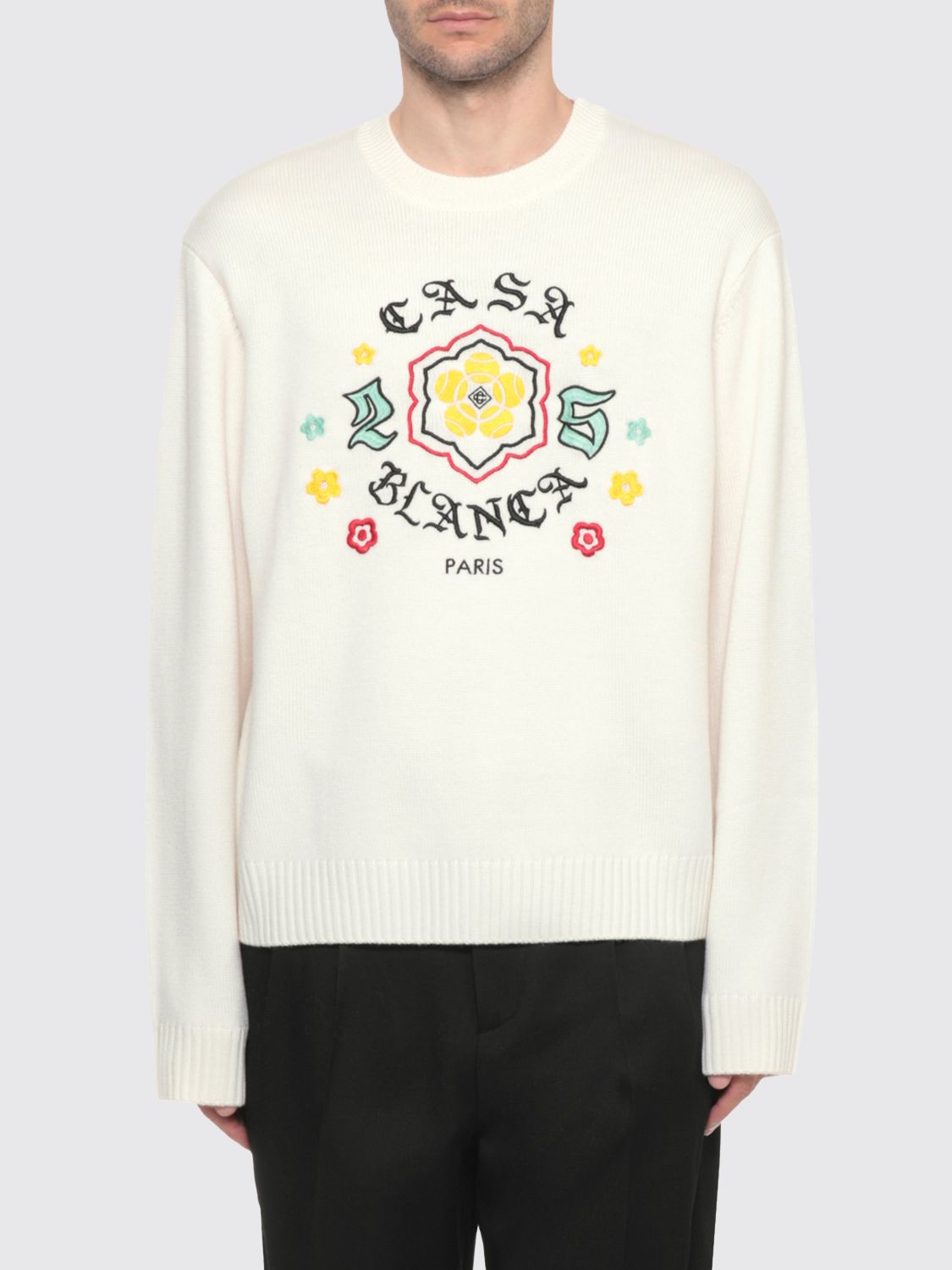 Sweater CASABLANCA Men color Ivory