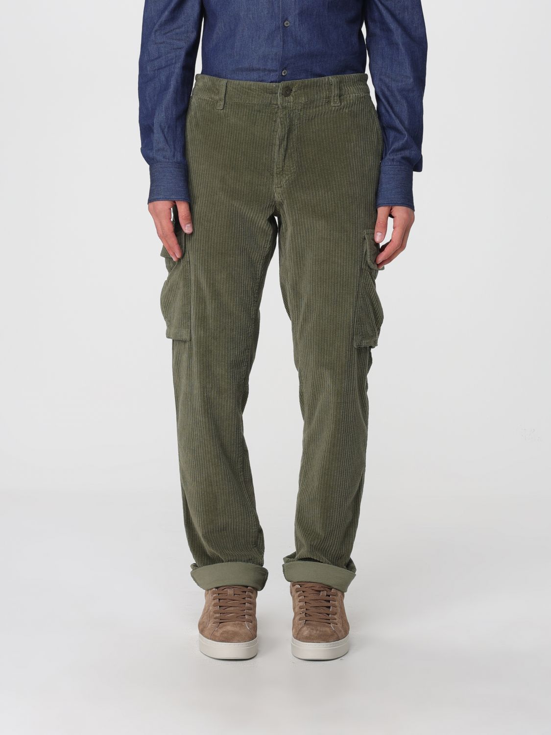 Mason's Pants Men Color Green In Green