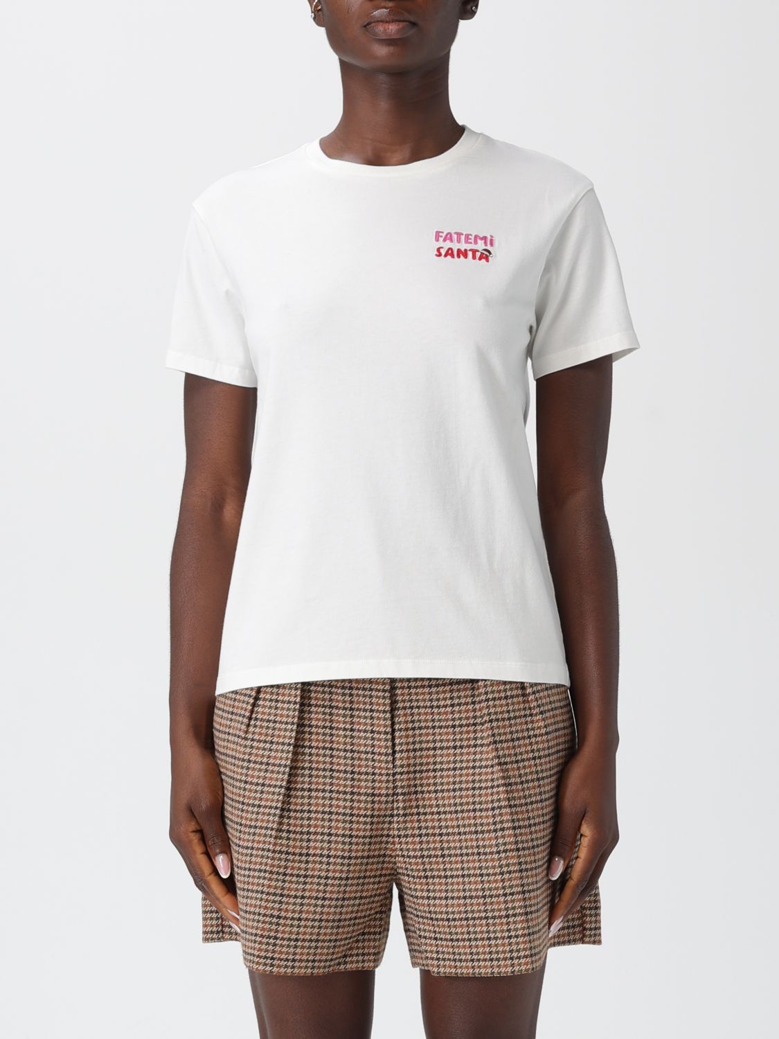 Mc2 Saint Barth T-shirt  Woman Color Fa01 In Red