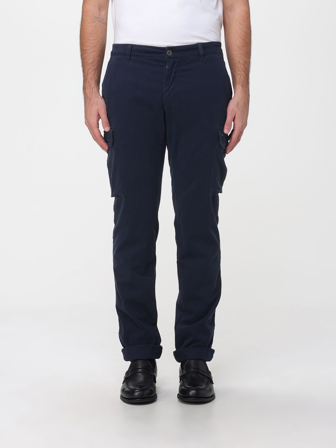 Mason's Pants  Men Color Navy In Blue