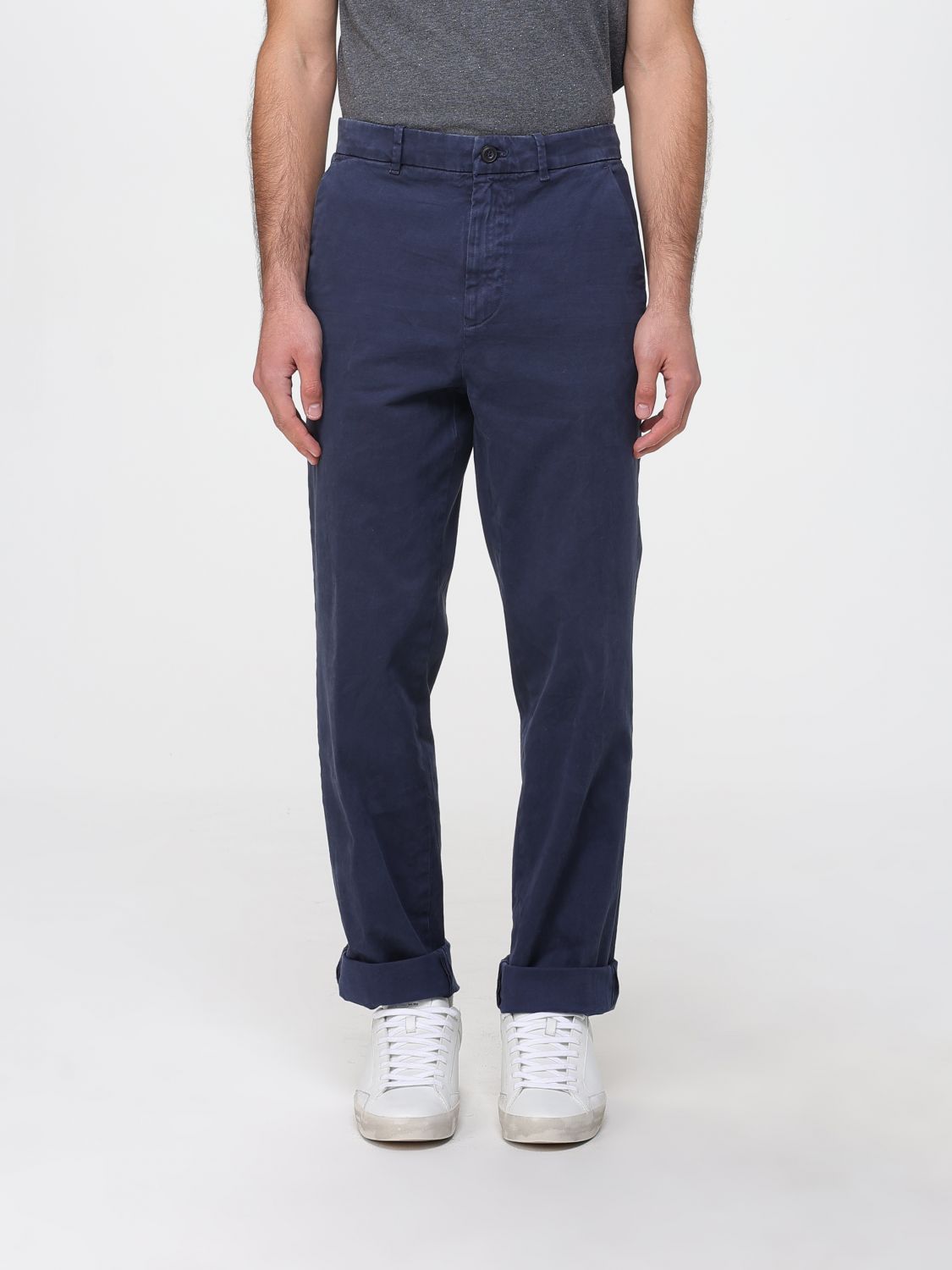 Mason's Pants  Men Color Blue In Blue