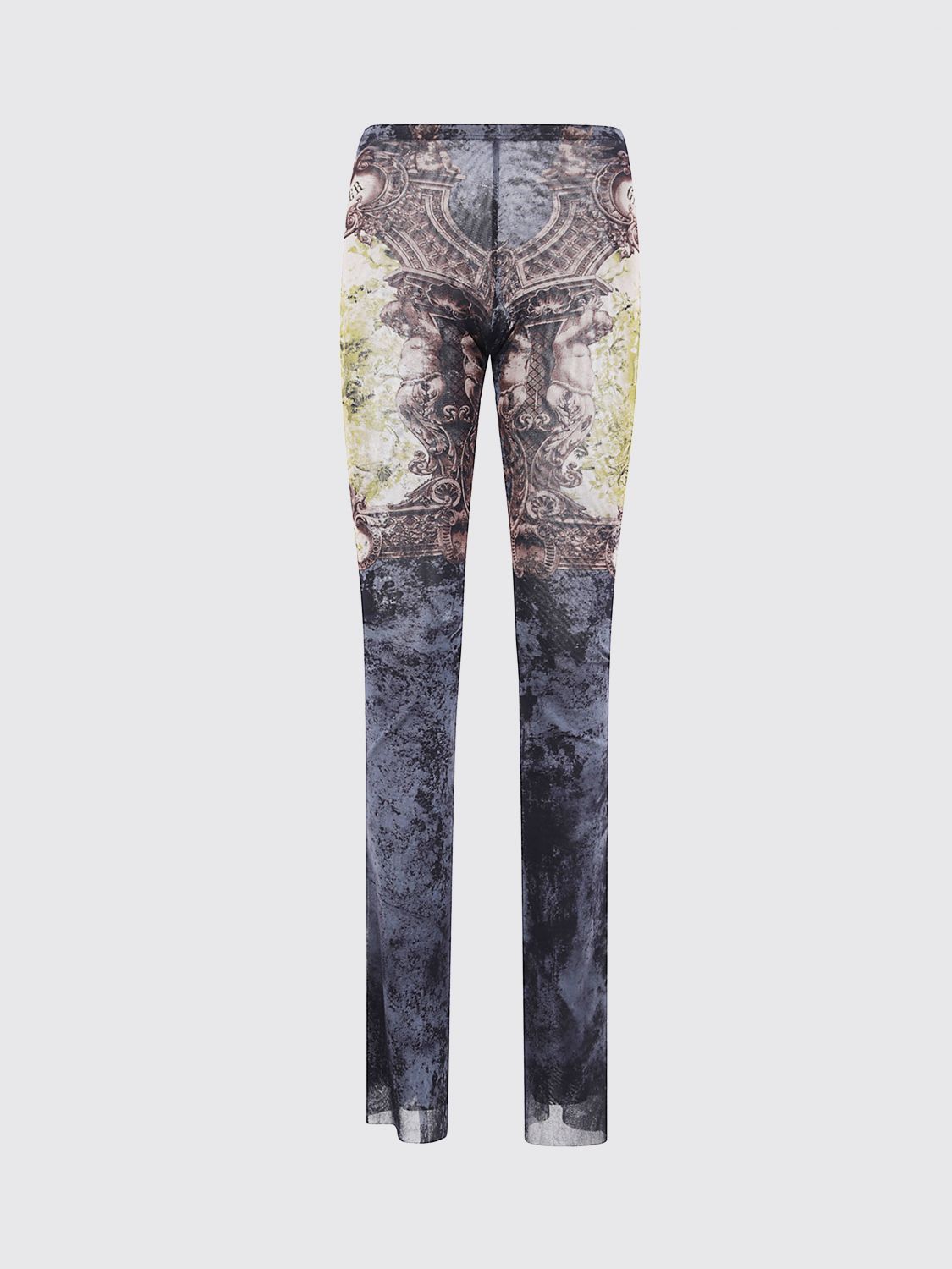 Jean Paul Gaultier Pants  Woman Color Black In Multi