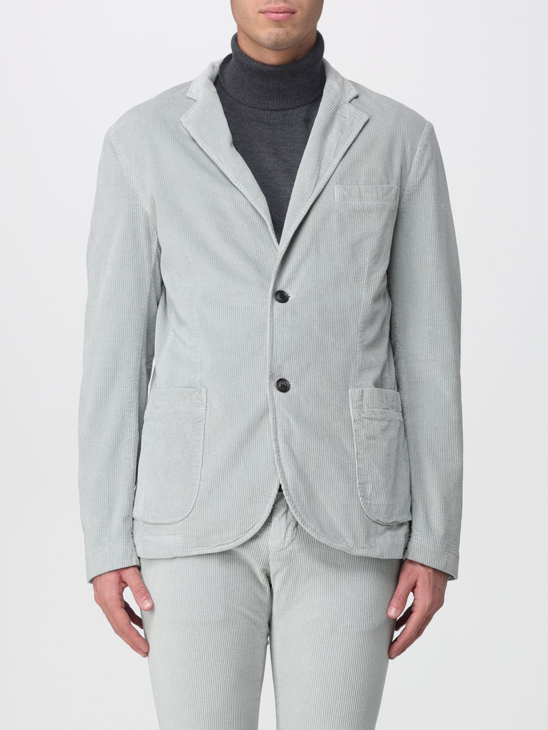 Mason's Jacket Men Color Ice In White