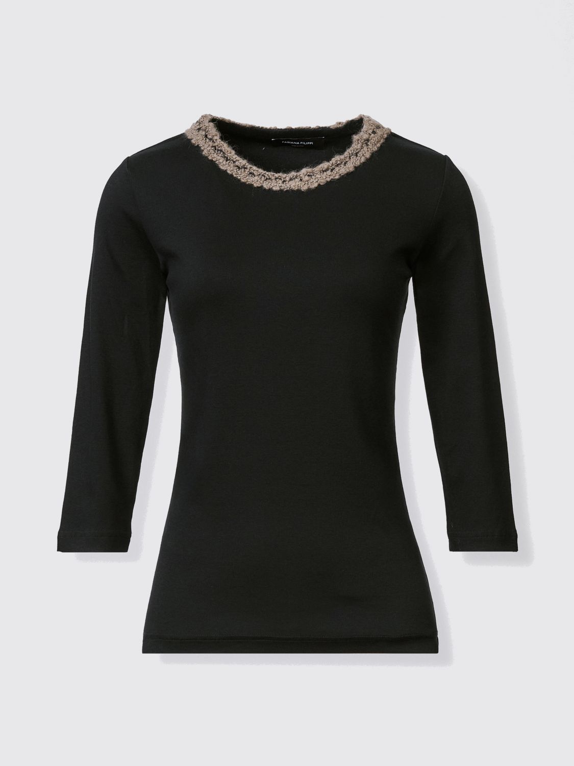 Fabiana Filippi T-shirt In Black