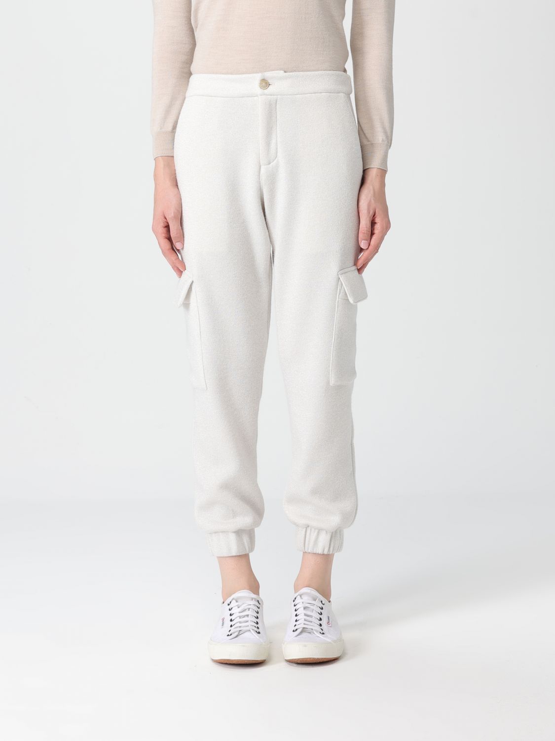 Mason's Pants  Woman Color White In Neutral