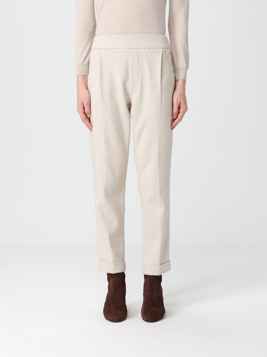 Mason's Pants  Woman Color White In Neutral
