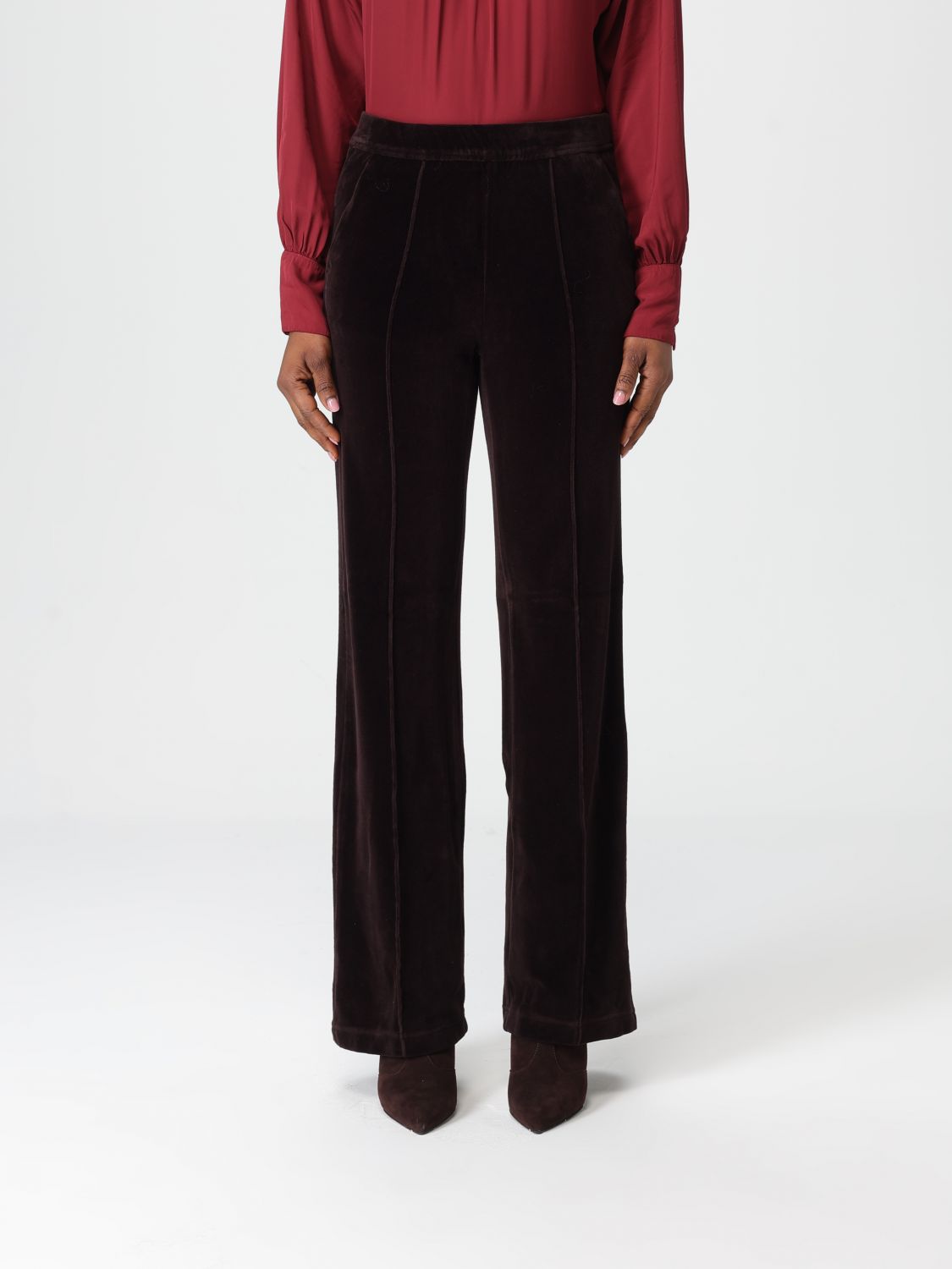 Mason's Pants Woman Color Ebony In Black