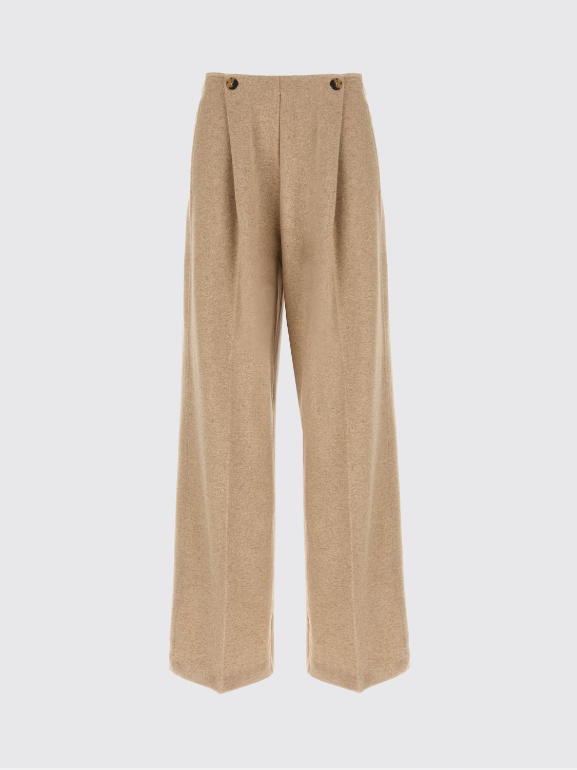 Max Mara Pants  Woman Color Sand In Brown