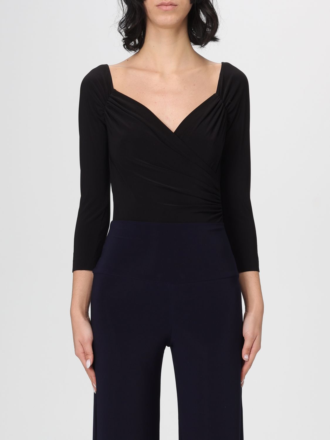 NORMA KAMALI Top Woman color Black