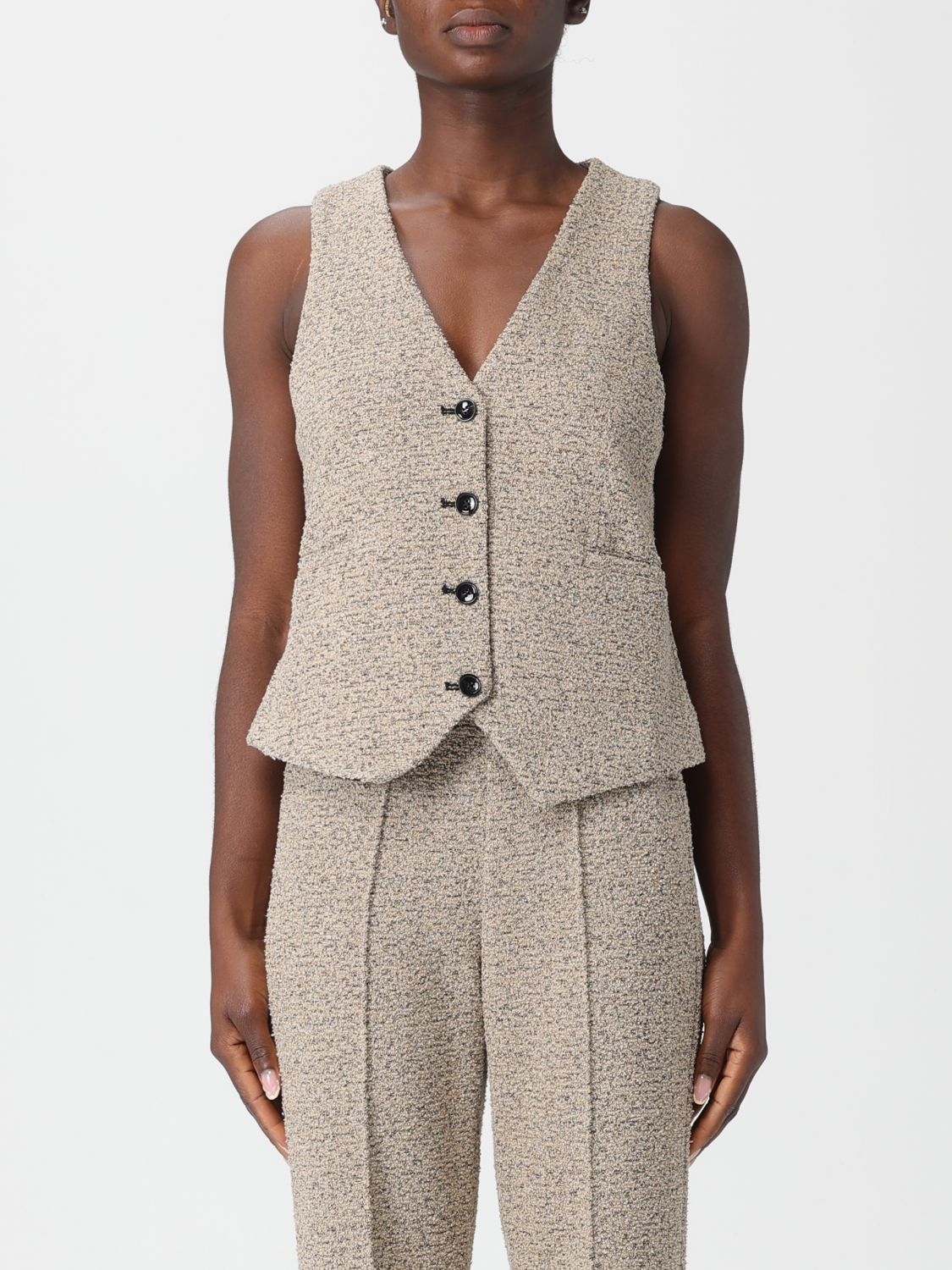 Mason's Waistcoat  Woman Color Dove Grey In Neutral