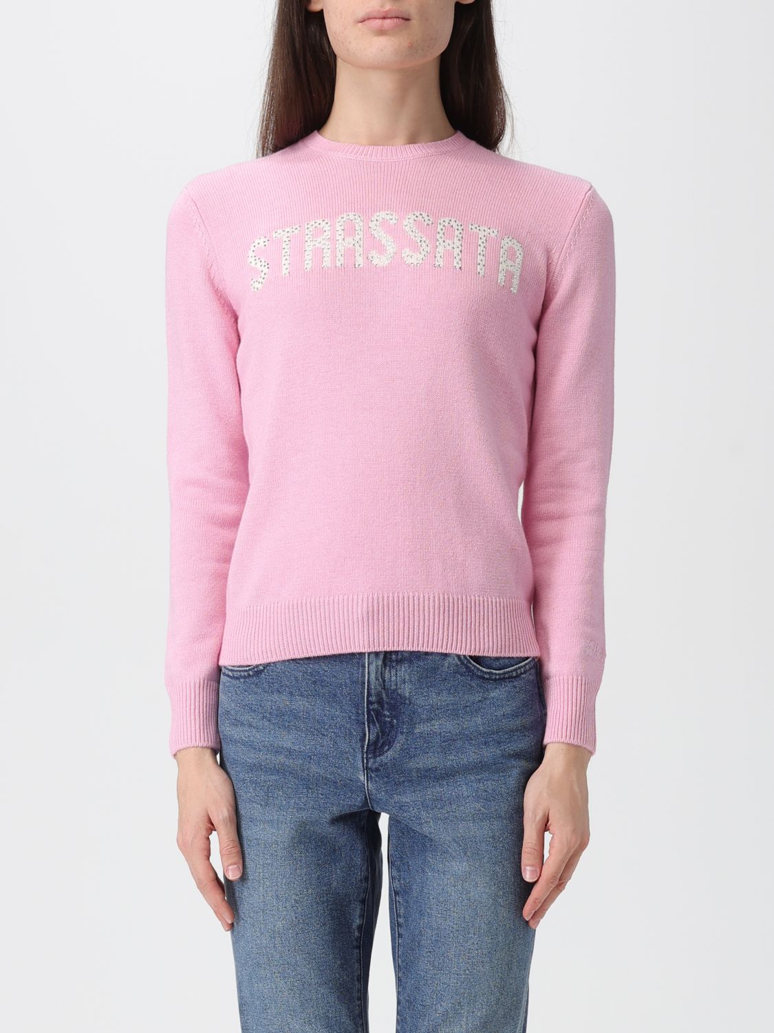 Mc2 Saint Barth New Queen Jumper In Pink