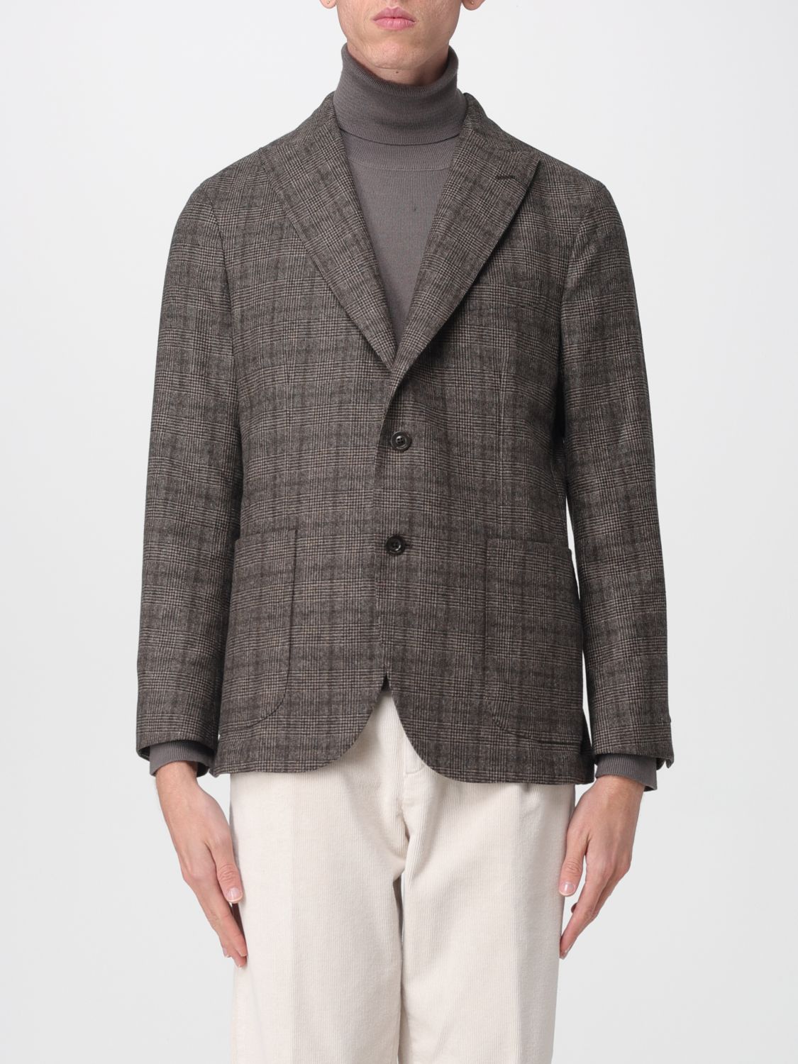 Boglioli Blazer  Men Color Blue In Gray