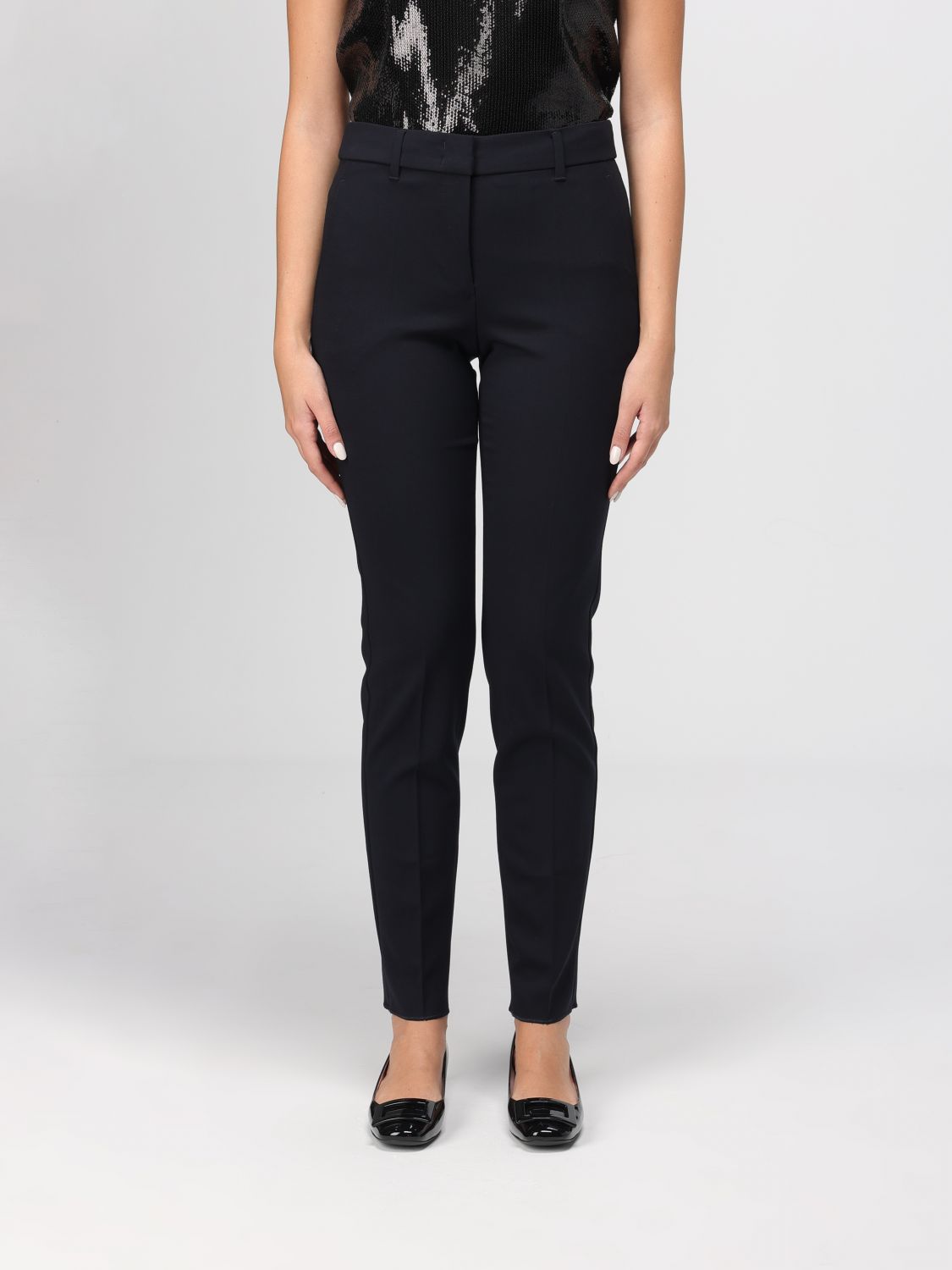 EMPORIO ARMANI Hose Damen Farbe Blau
